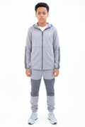 GRIID JUNIOR CUSHY TRACKSUIT - LIGHT/DARK GREY