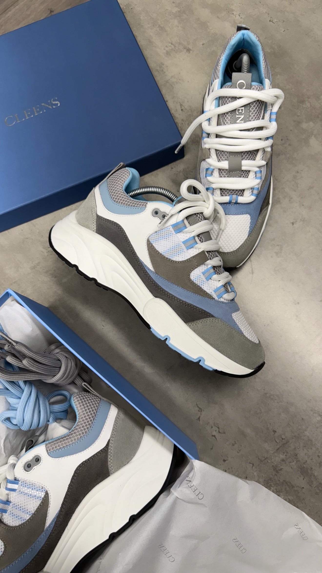 Cleens Aero Runner ‘Powder Blue’