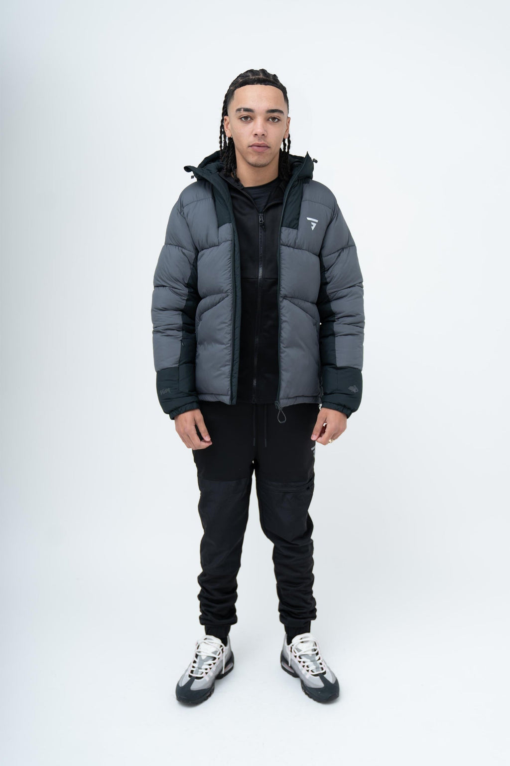 GRIID MERA PUFFER JACKET - GREY