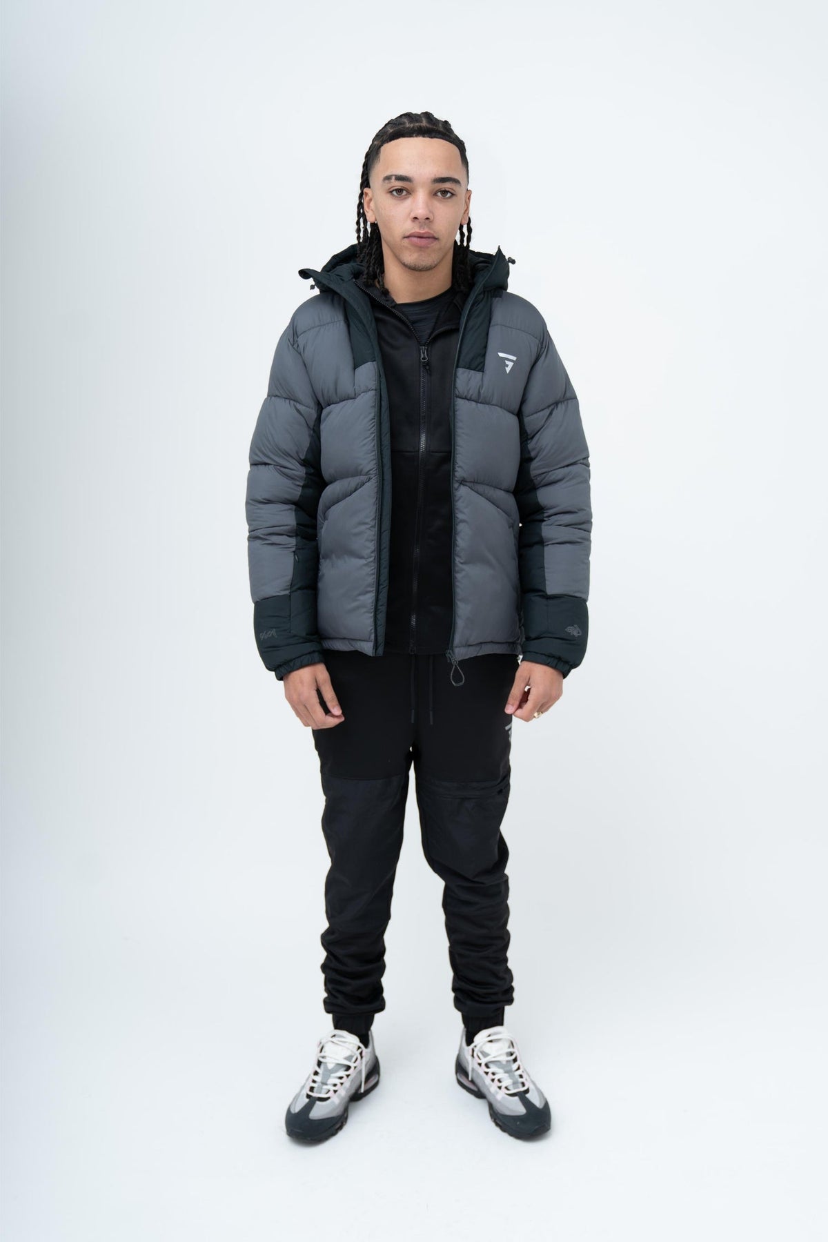 GRIID MERA PUFFER JACKET - GREY