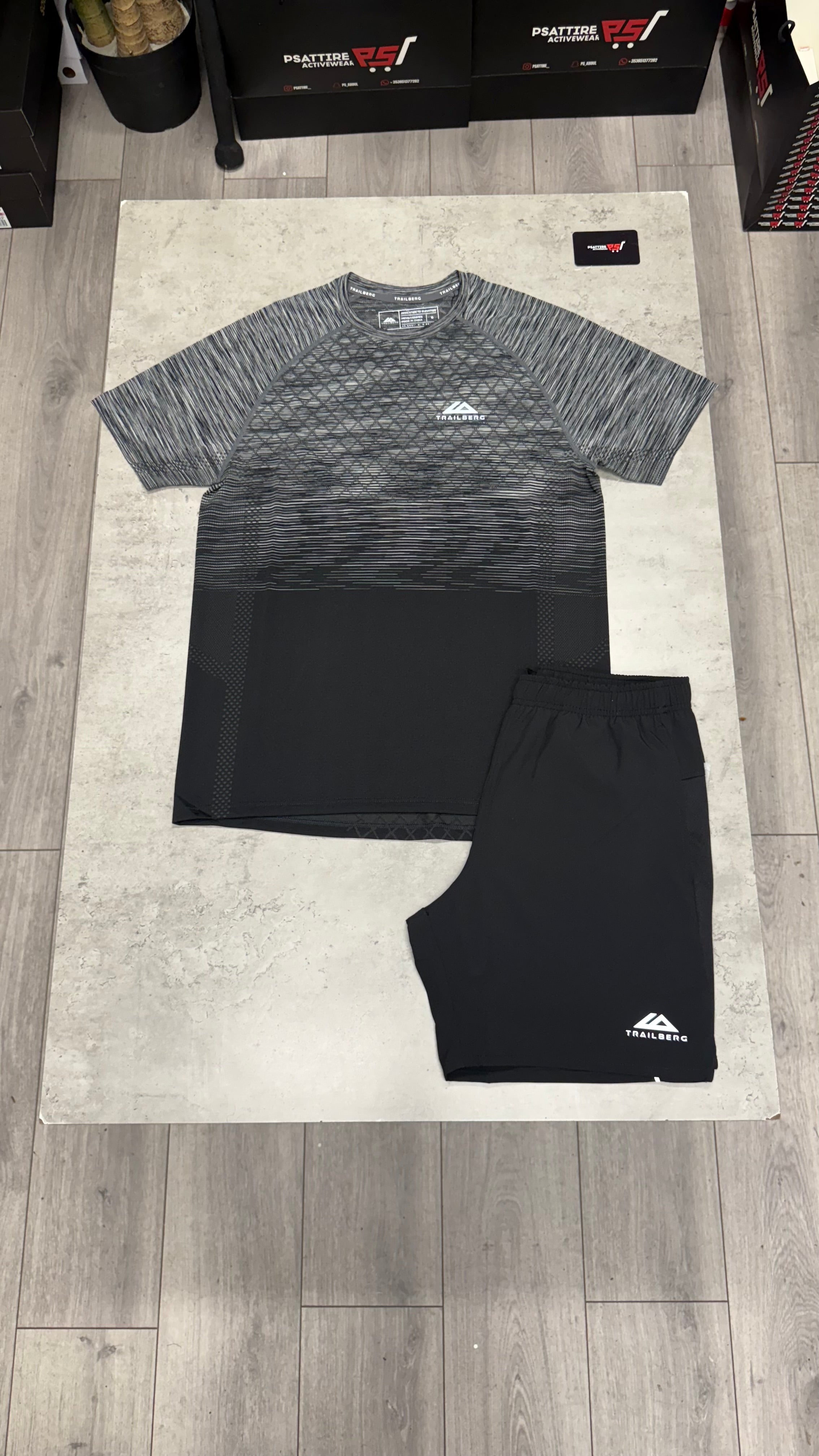 Trailberg Apex Seamless Twinset ‘Black Grey’