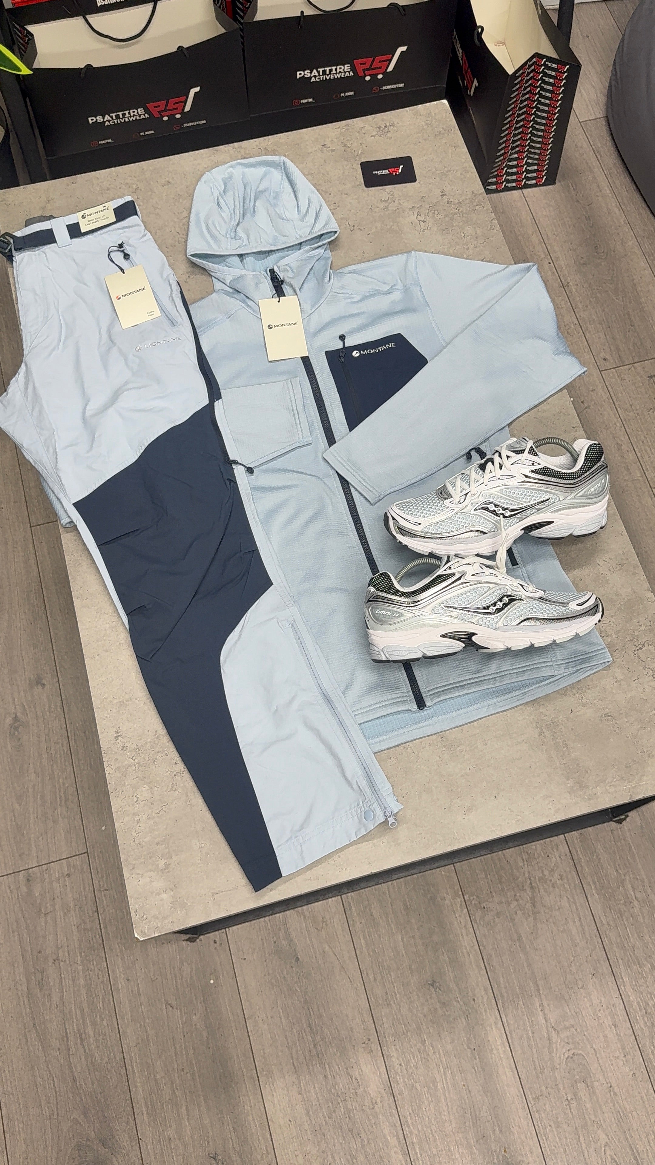 Montane Protium Tracksuit ‘Frost Blue’