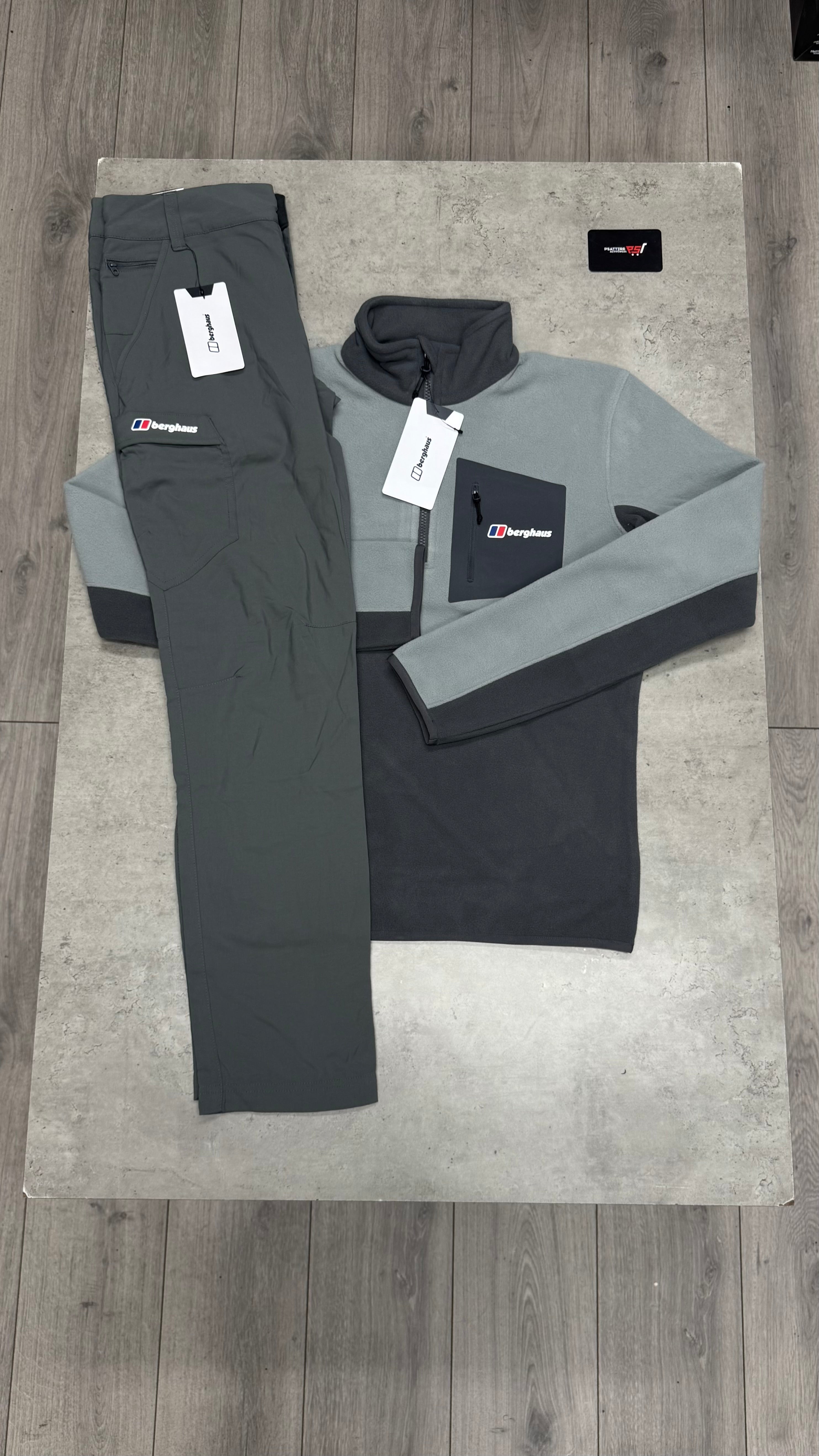 Berghaus 1/4 Zip Fleece Tracksuit ‘Grey’
