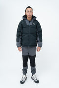 GRIID MERA PUFFER JACKET - BLACK
