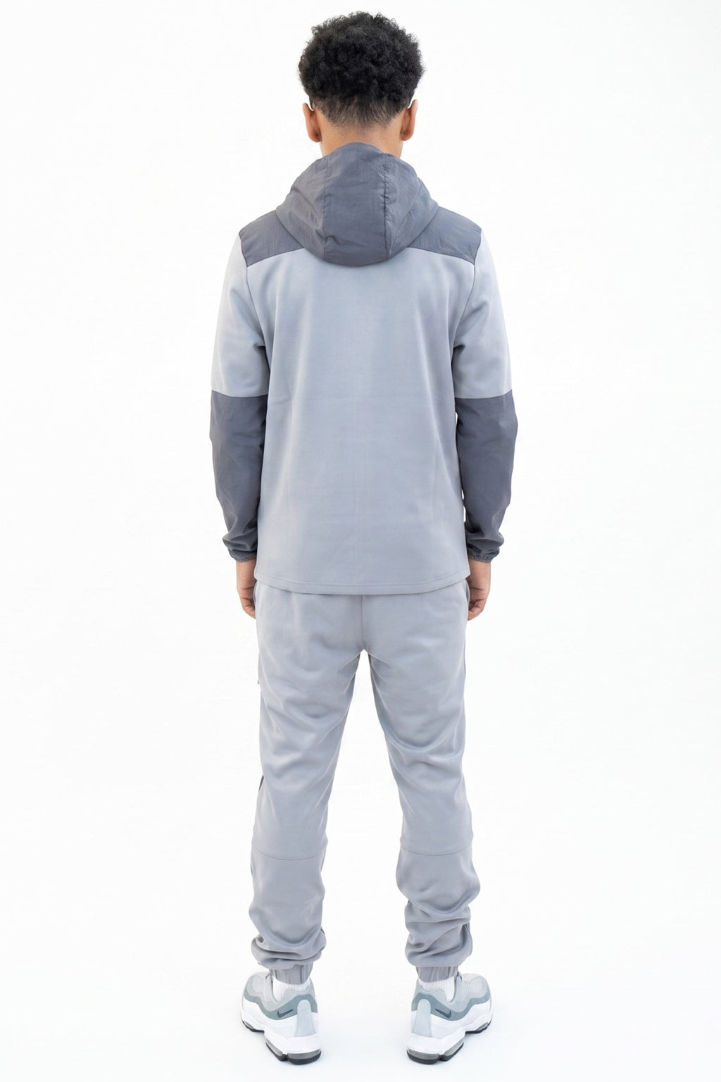GRIID JUNIOR CUSHY TRACKSUIT - LIGHT/DARK GREY