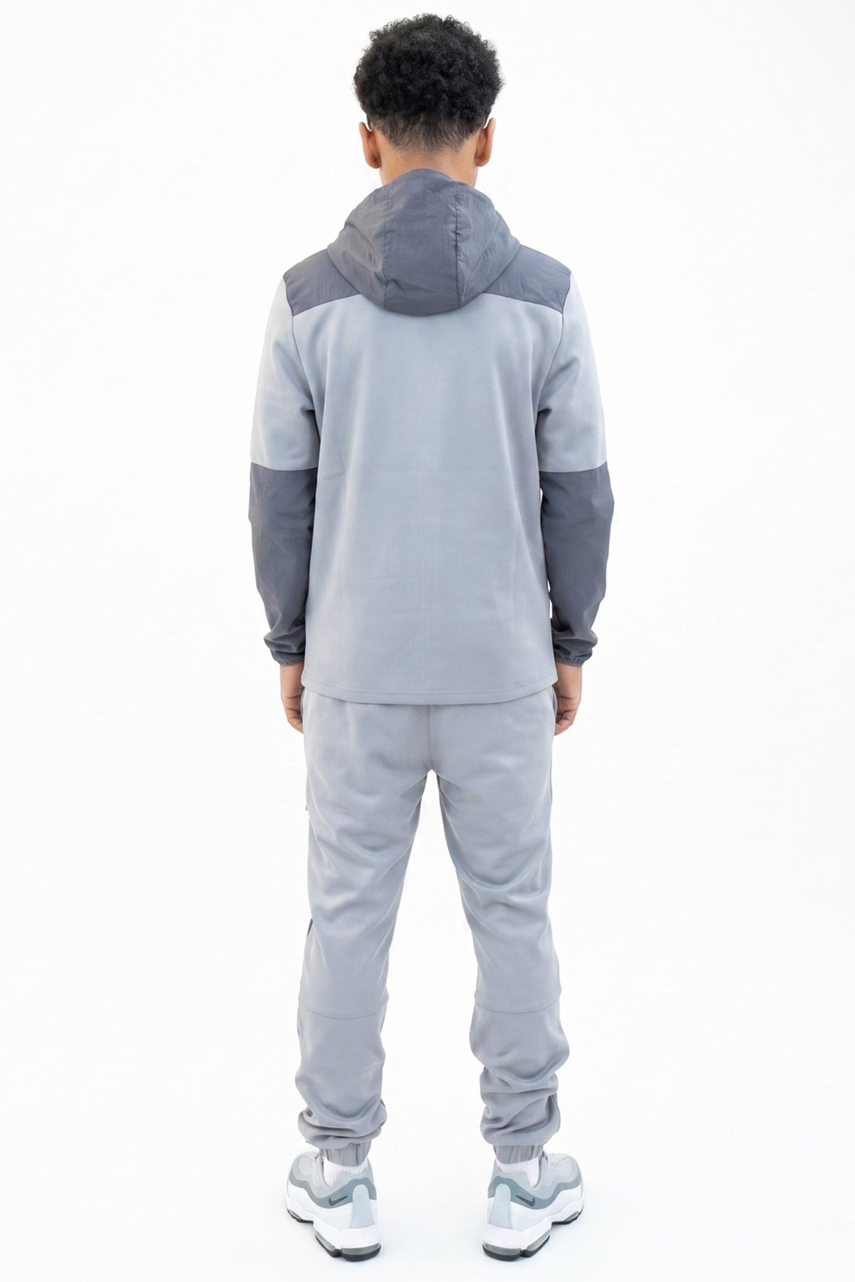 GRIID JUNIOR CUSHY TRACKSUIT - LIGHT/DARK GREY