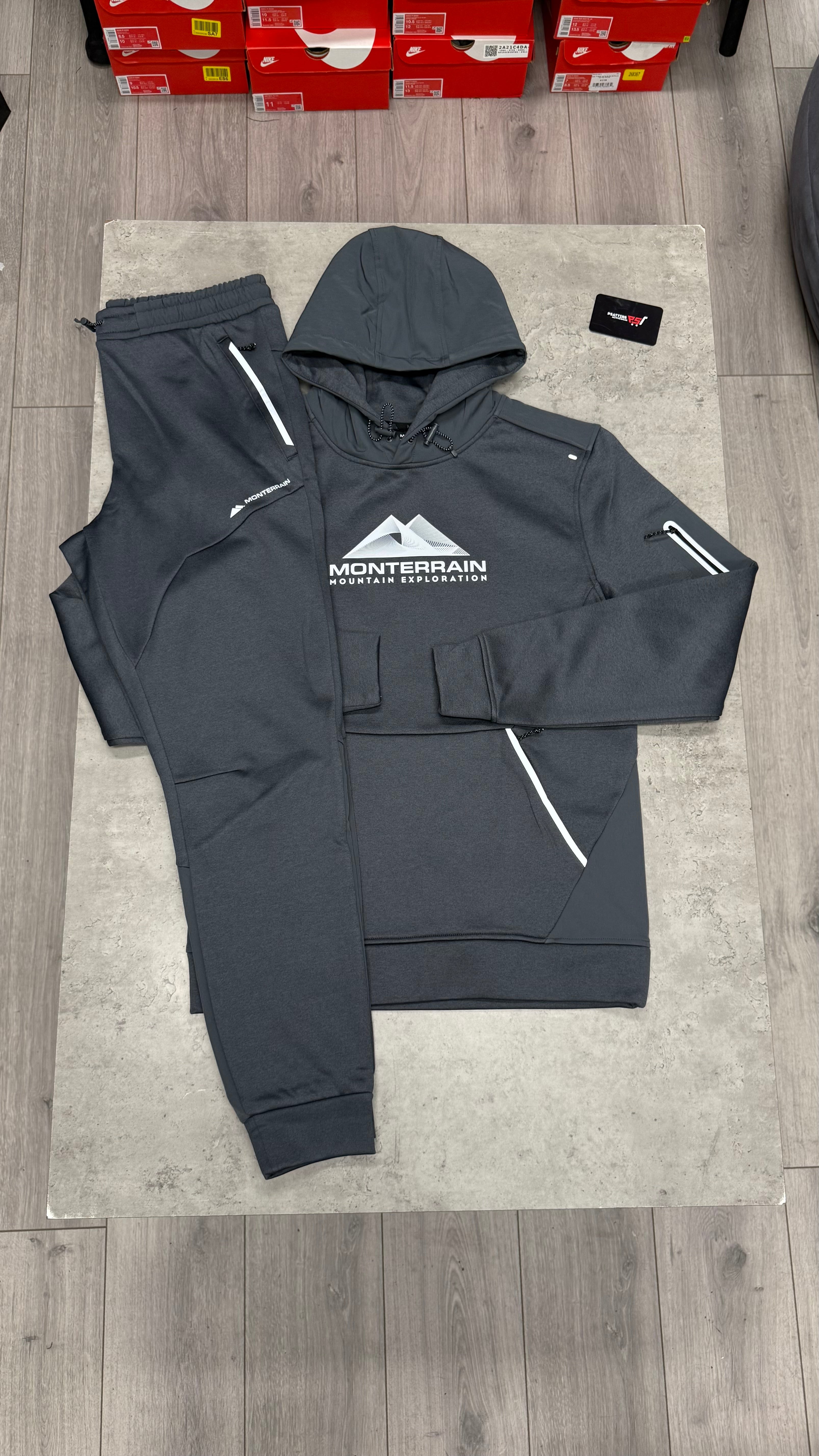 Monterrain Speed 2.0 Fleece Tracksuit ‘Grey’