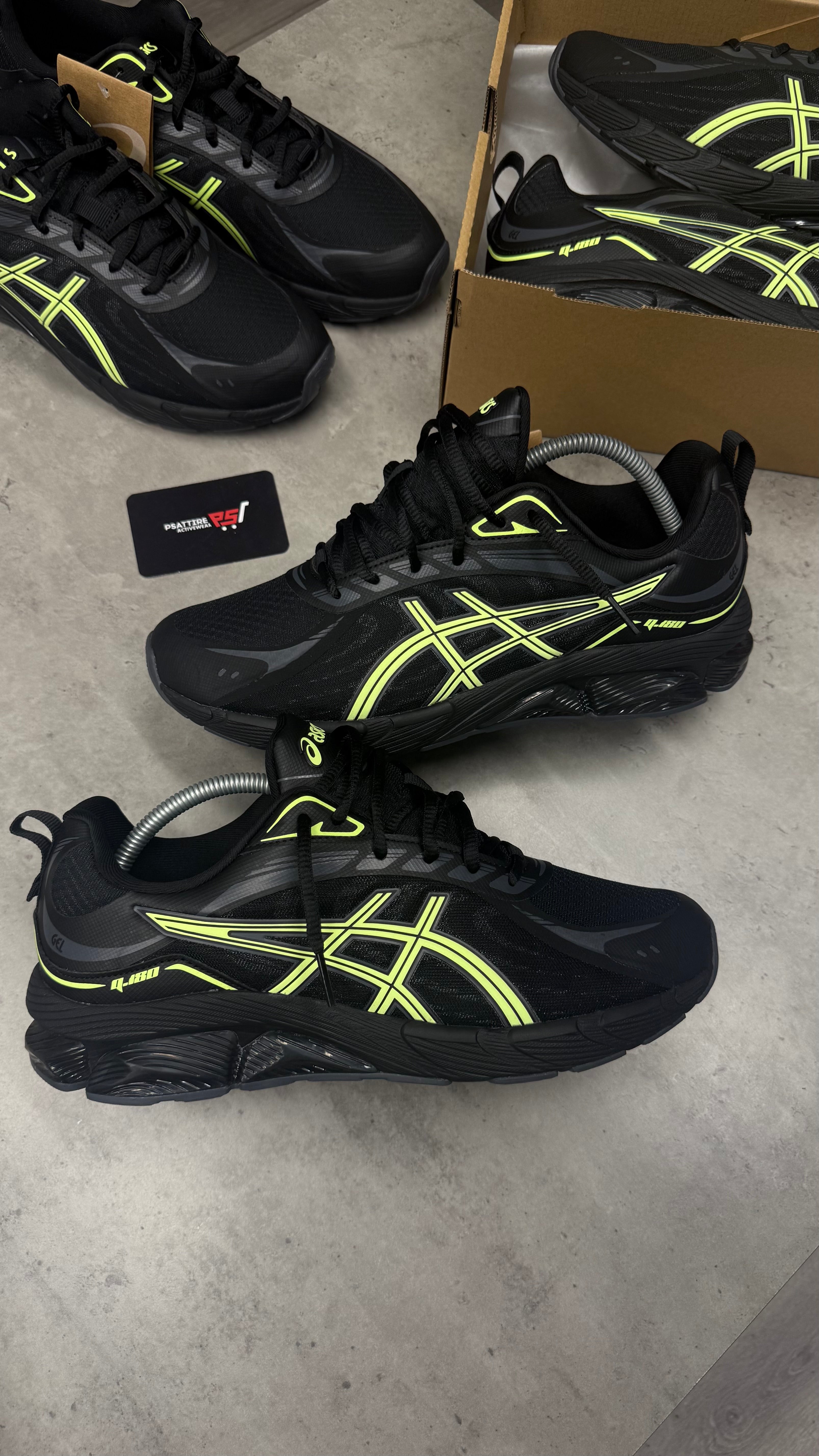Asics Gel Quantum 180 VII ‘Black / Neon’