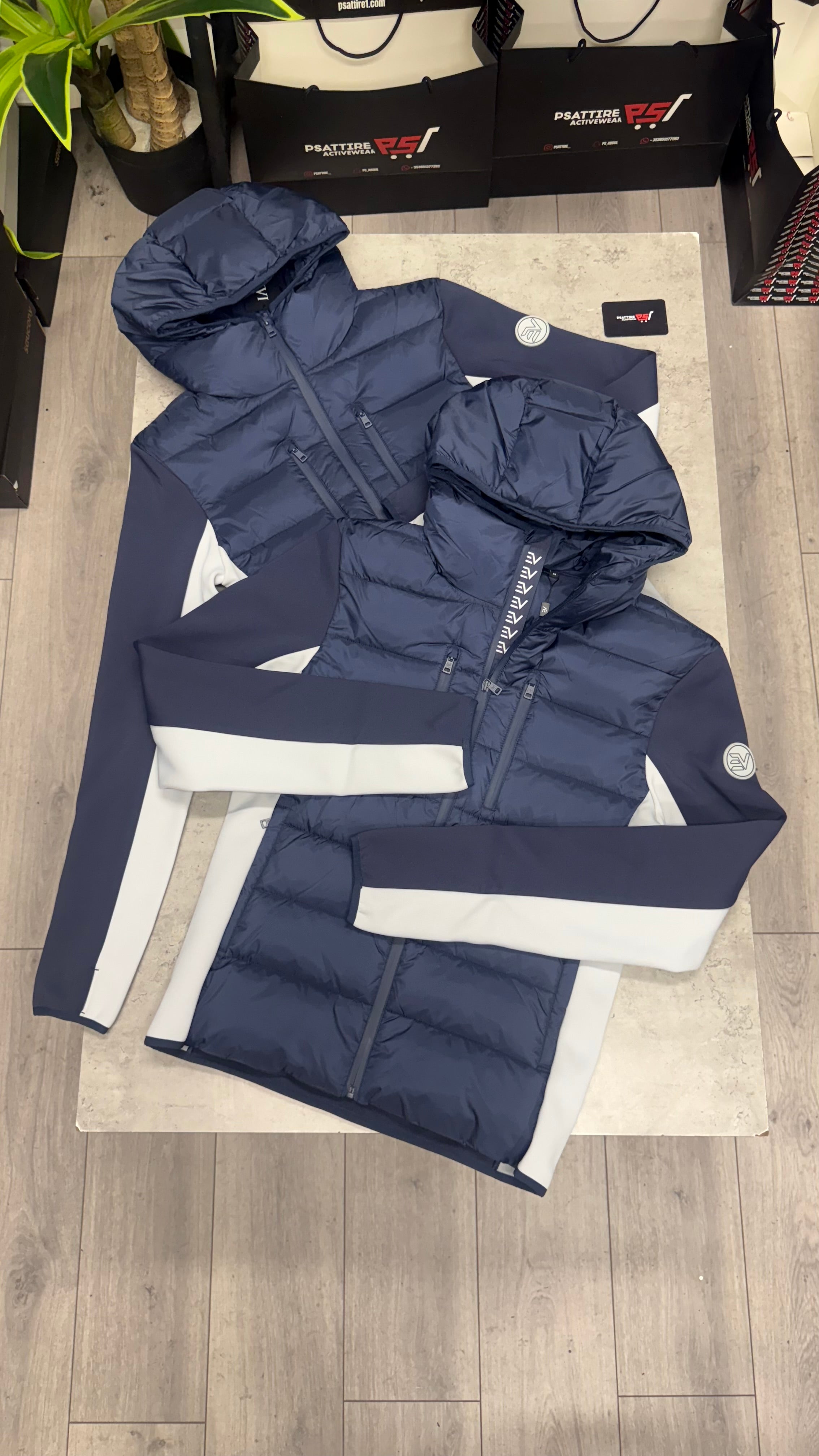 Envi Aero Lite Jacket ‘Navy / Grey’