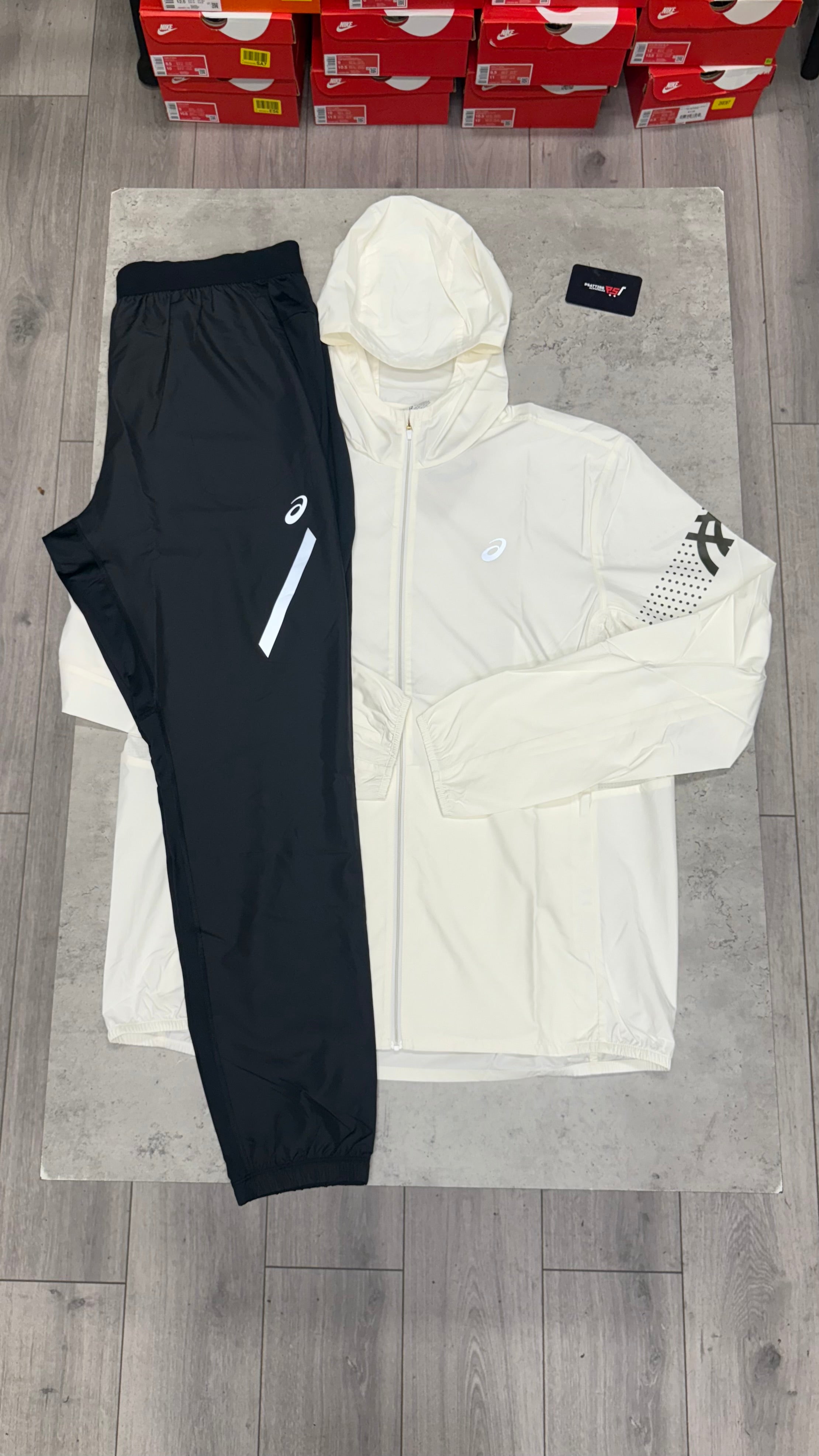 Asics Icon Tracksuit ‘Cream’