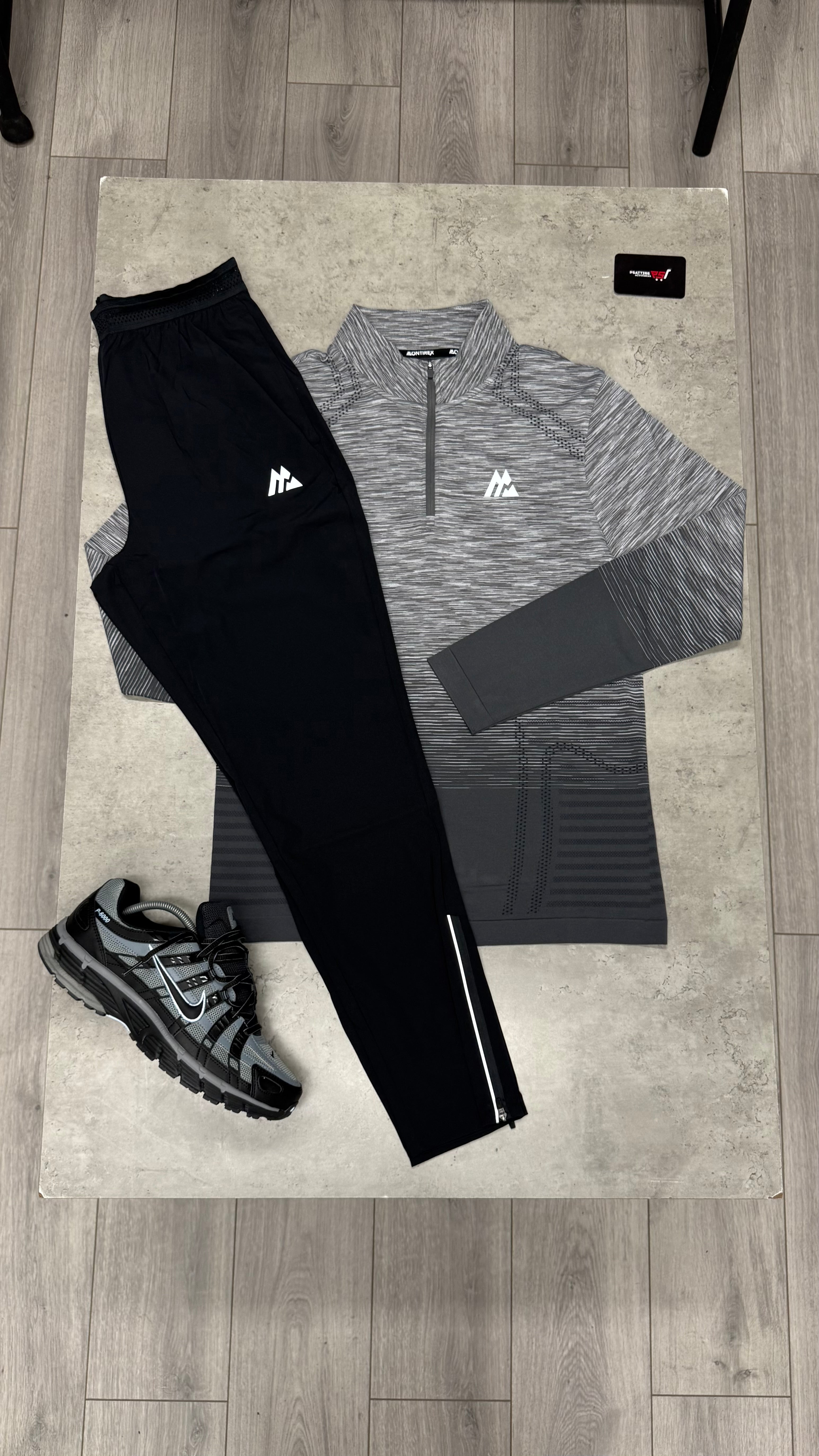 Montirex 1/4 Zip Tracksuit ‘Grey’