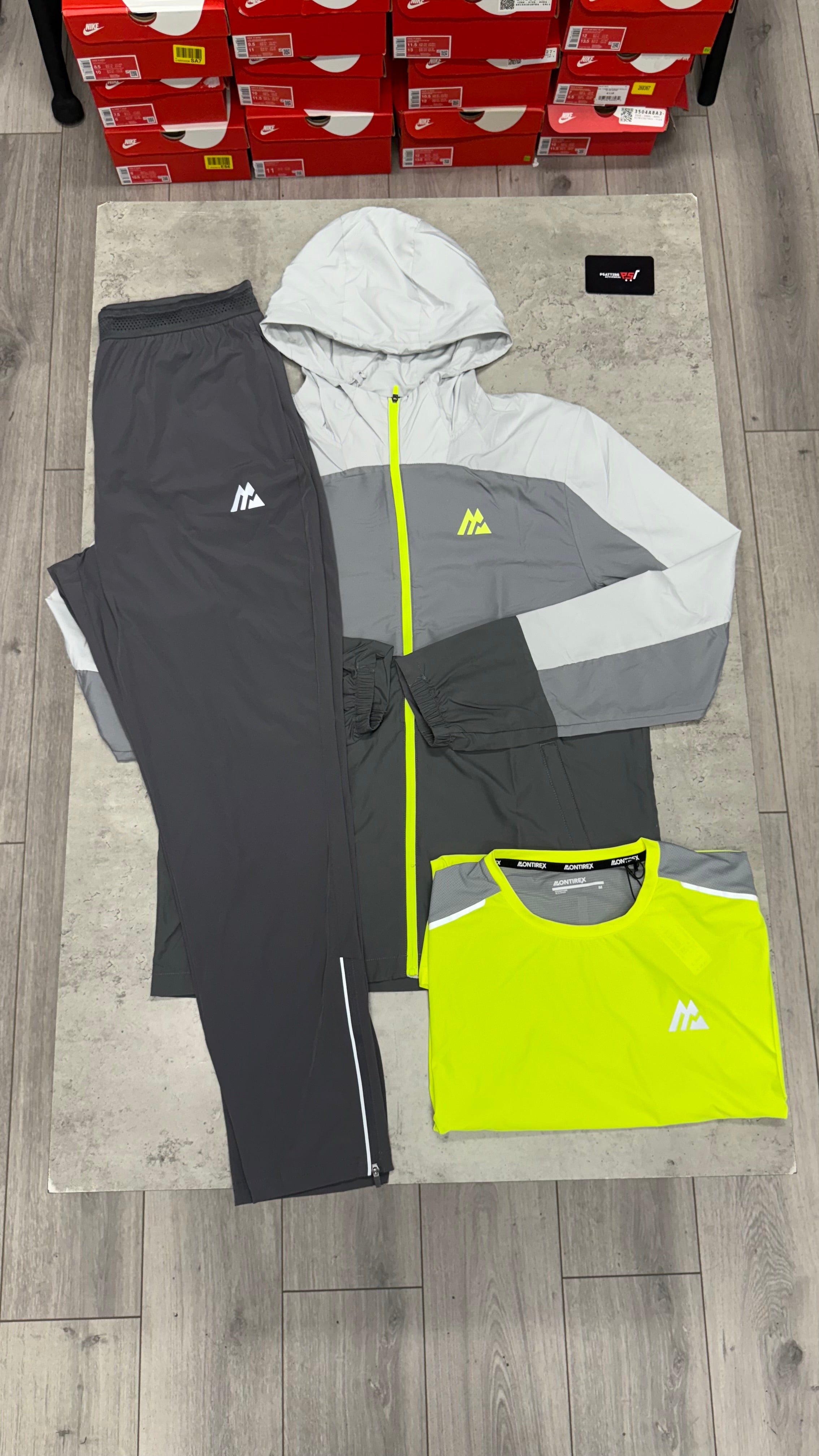 Montirex 3 Piece ‘Grey Neon’