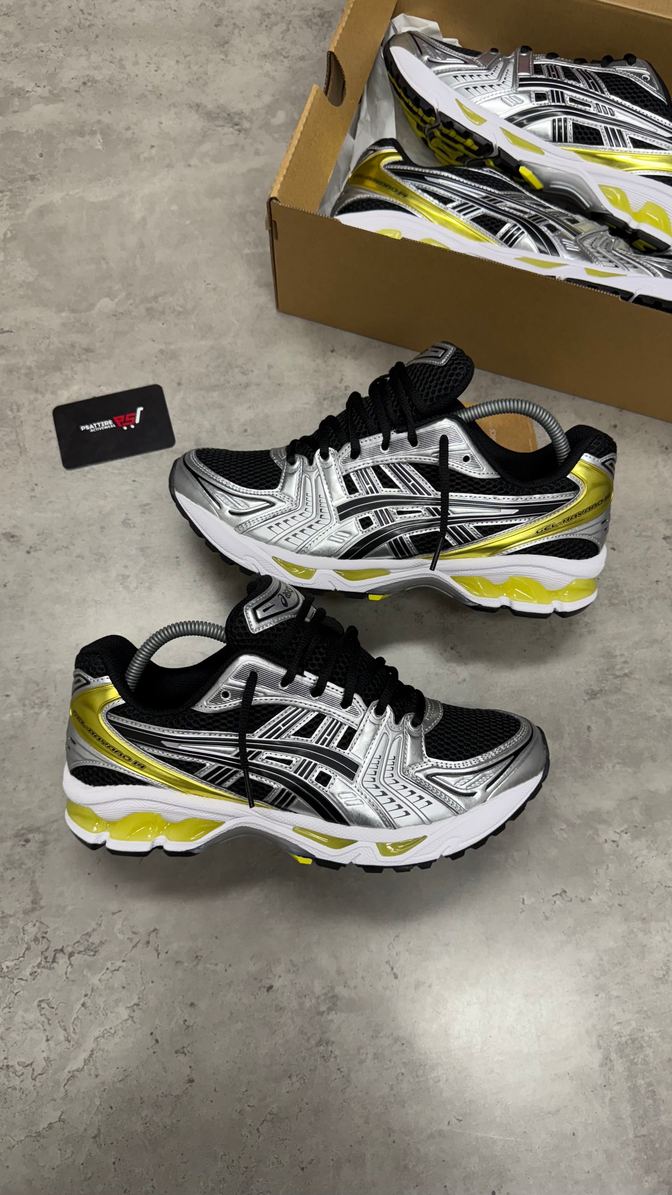 Asics Gel Kayano 14 ‘Black Yellow’