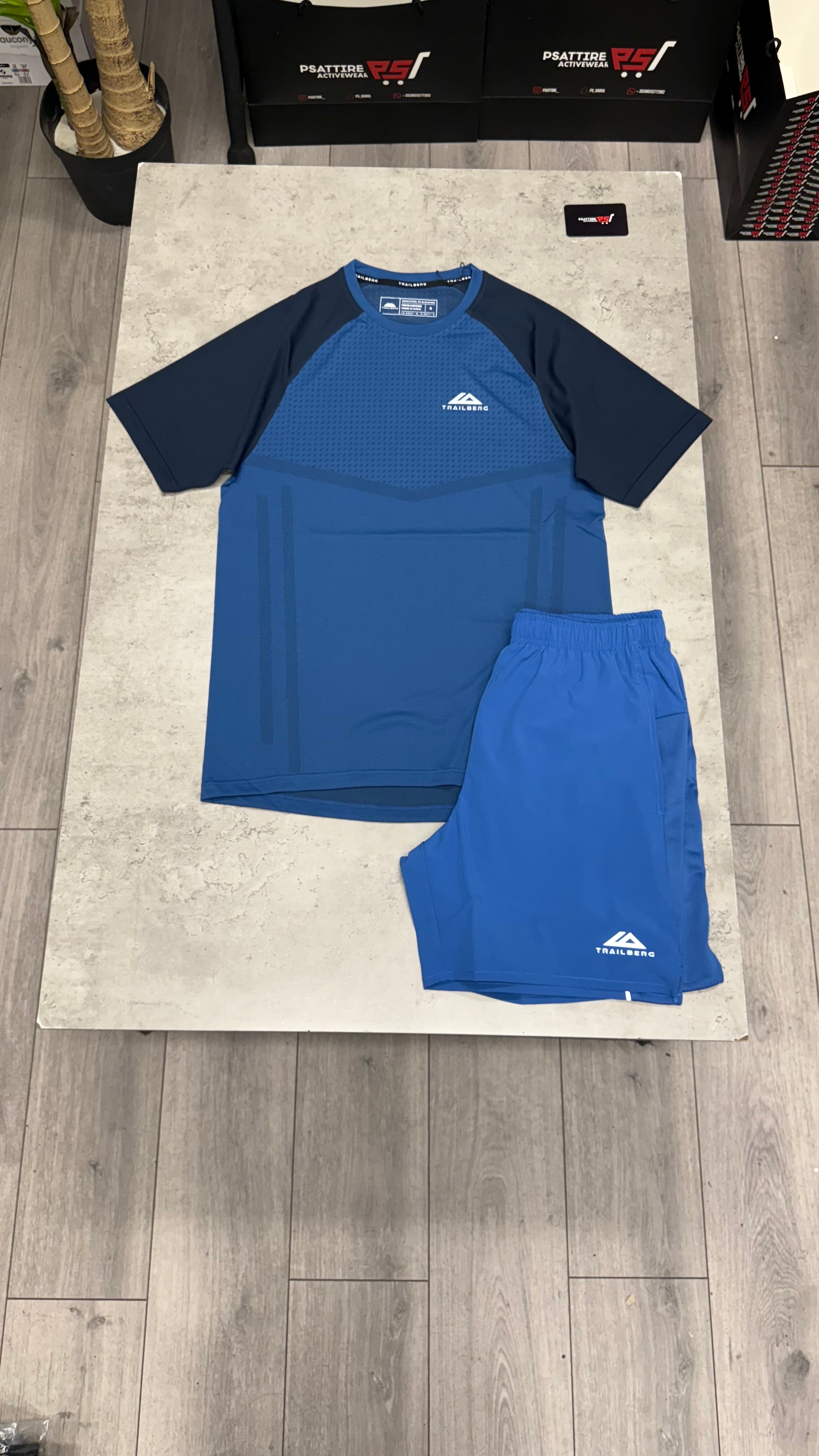 Traiberg Rapid Dash Seamless Twinset ‘Voltage Blue’