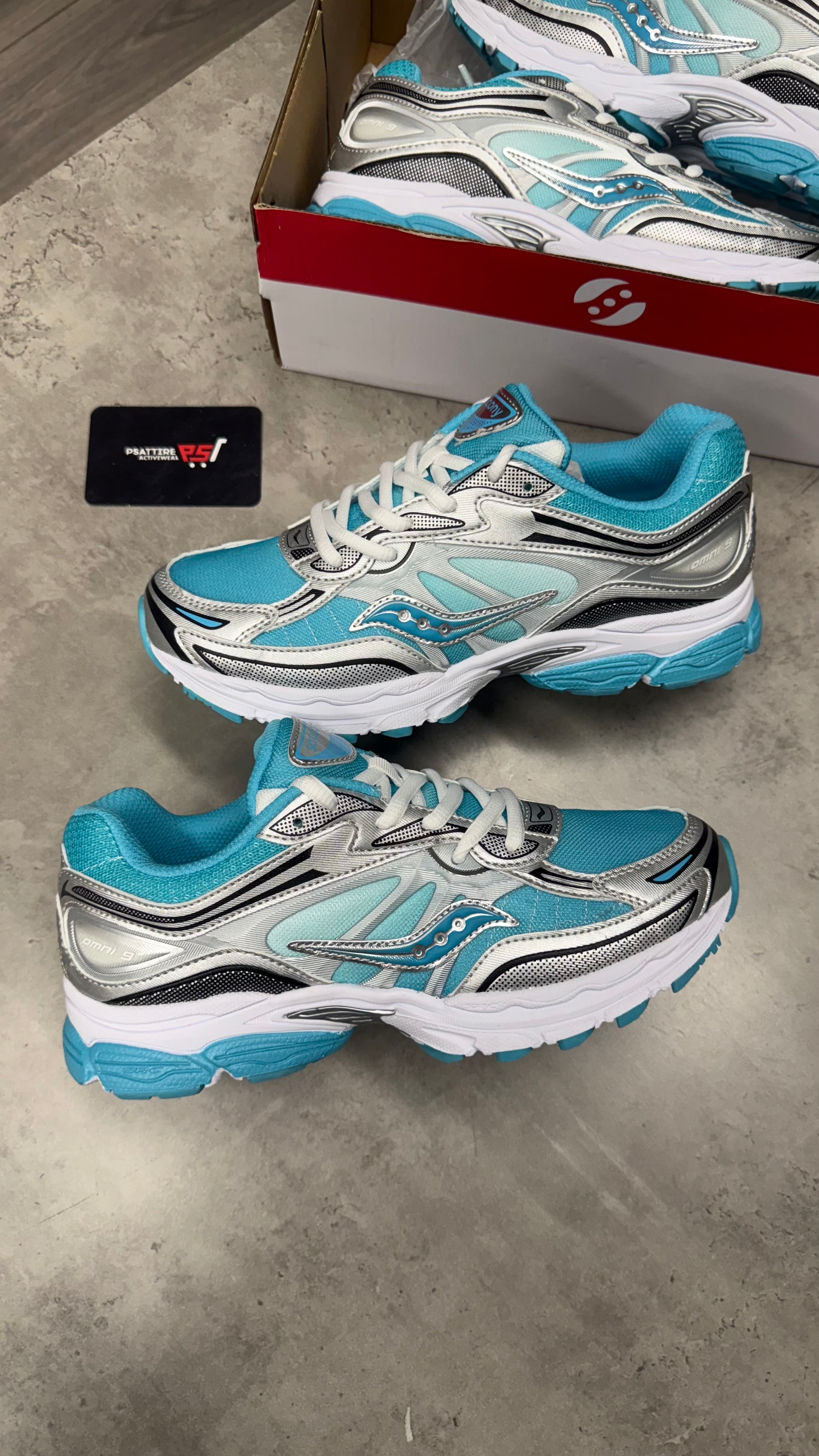 Saucony Progrid Omni 9 Womens ‘Ice Blue’