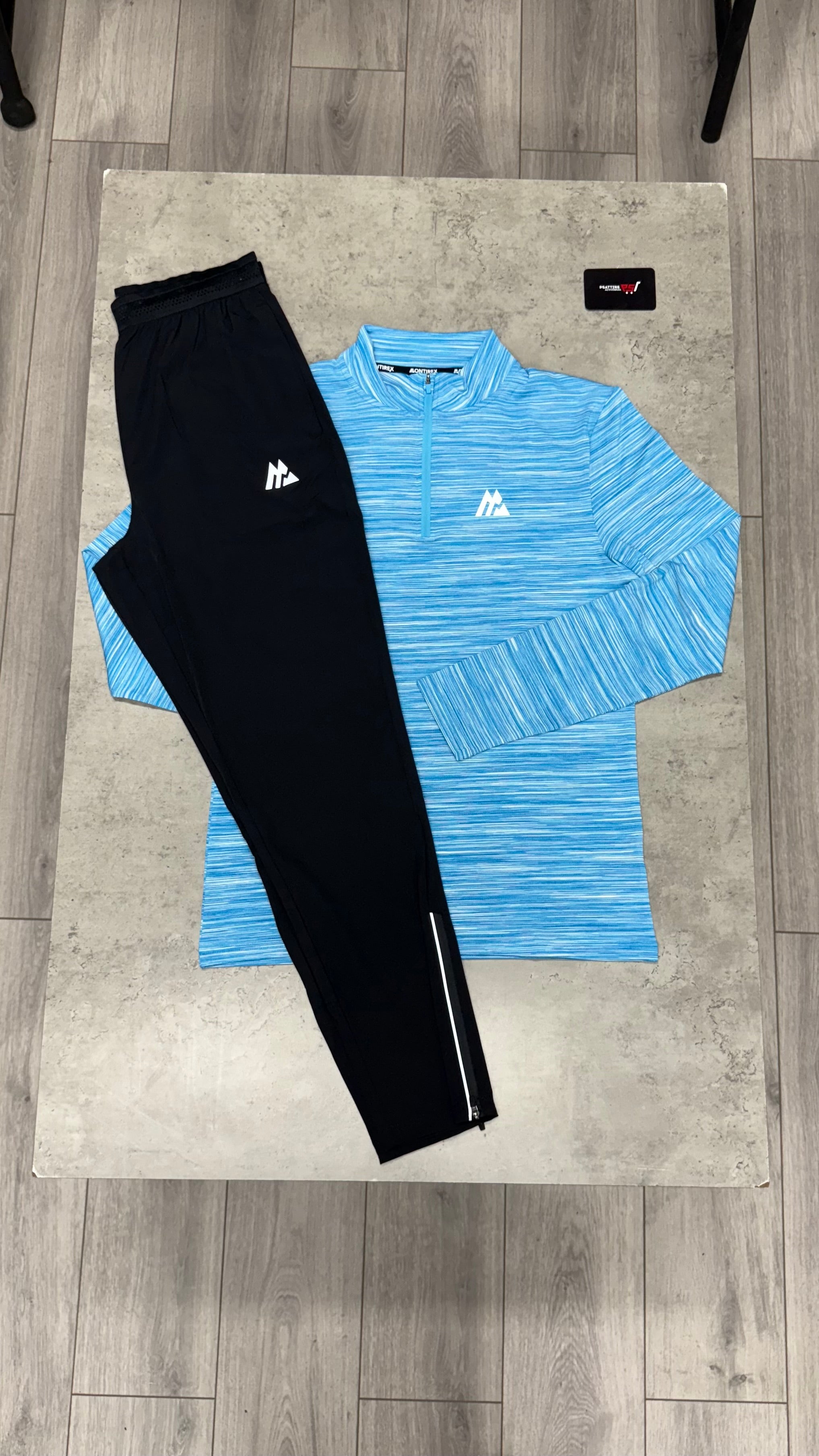 Montirex 1/4 Zip Tracksuit ‘Baby Blue’