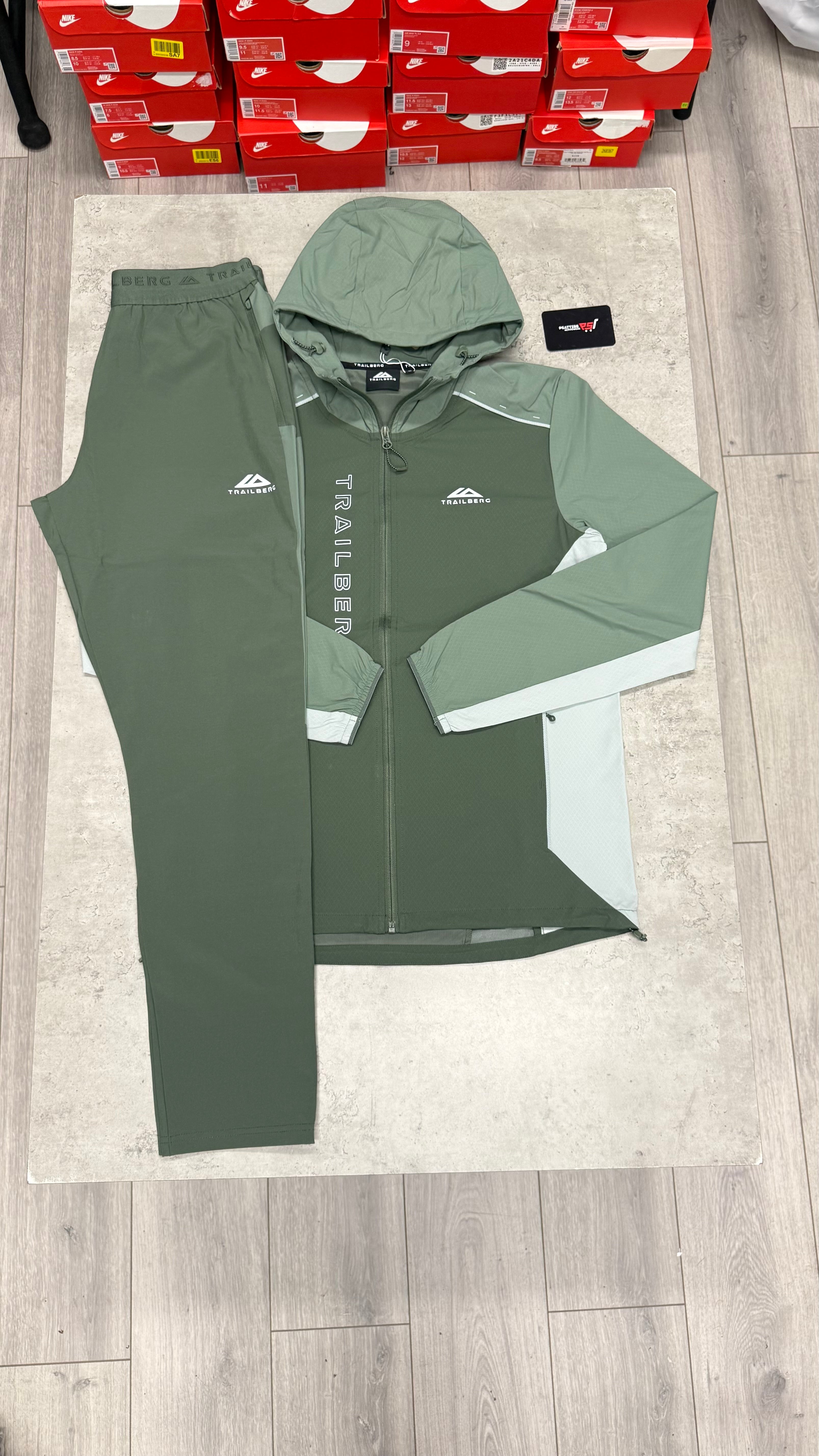 Trailberg Triathlon 3.0 Tracksuit ‘Green’