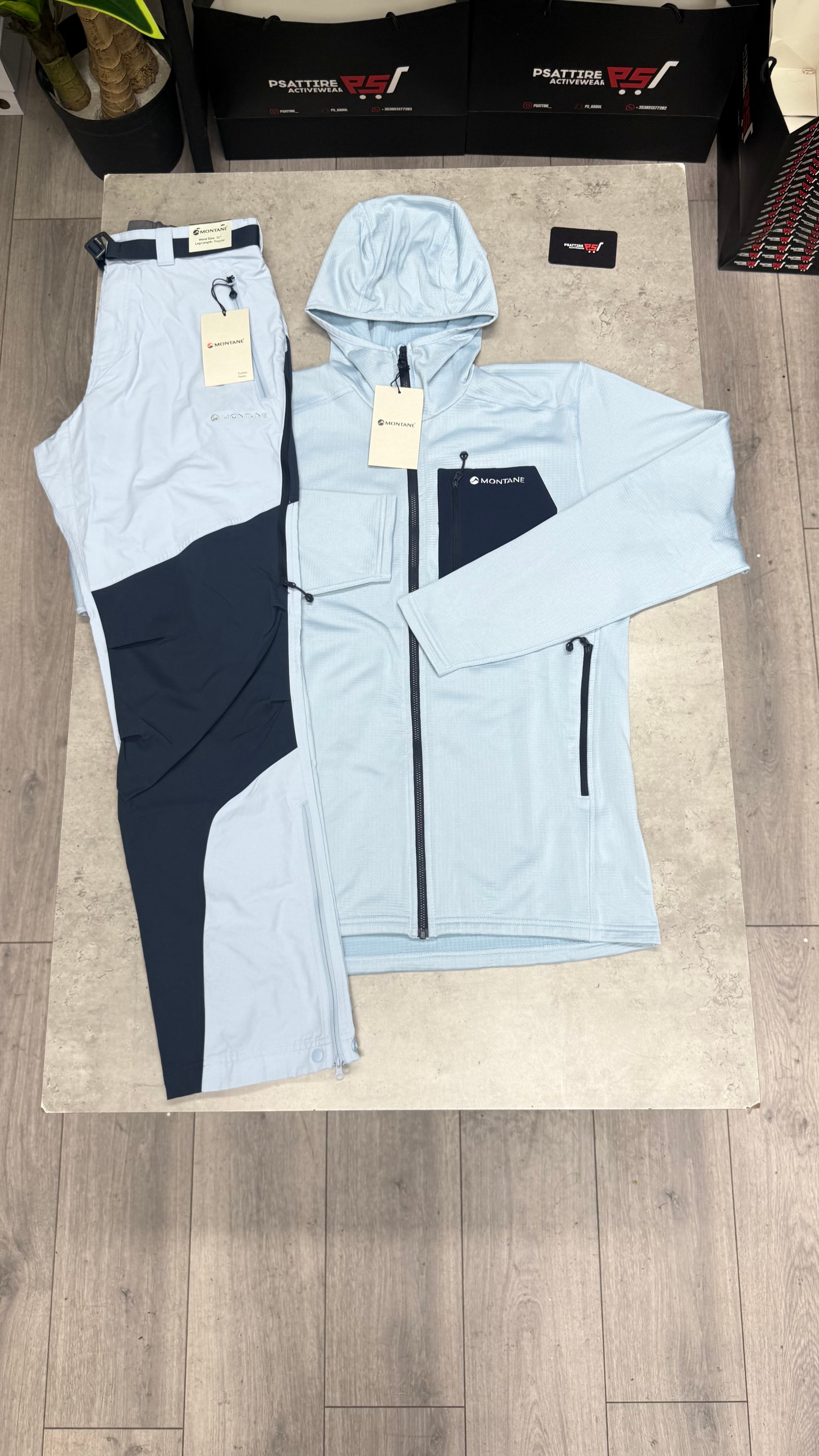 Montane Protium Tracksuit ‘Frost Blue’