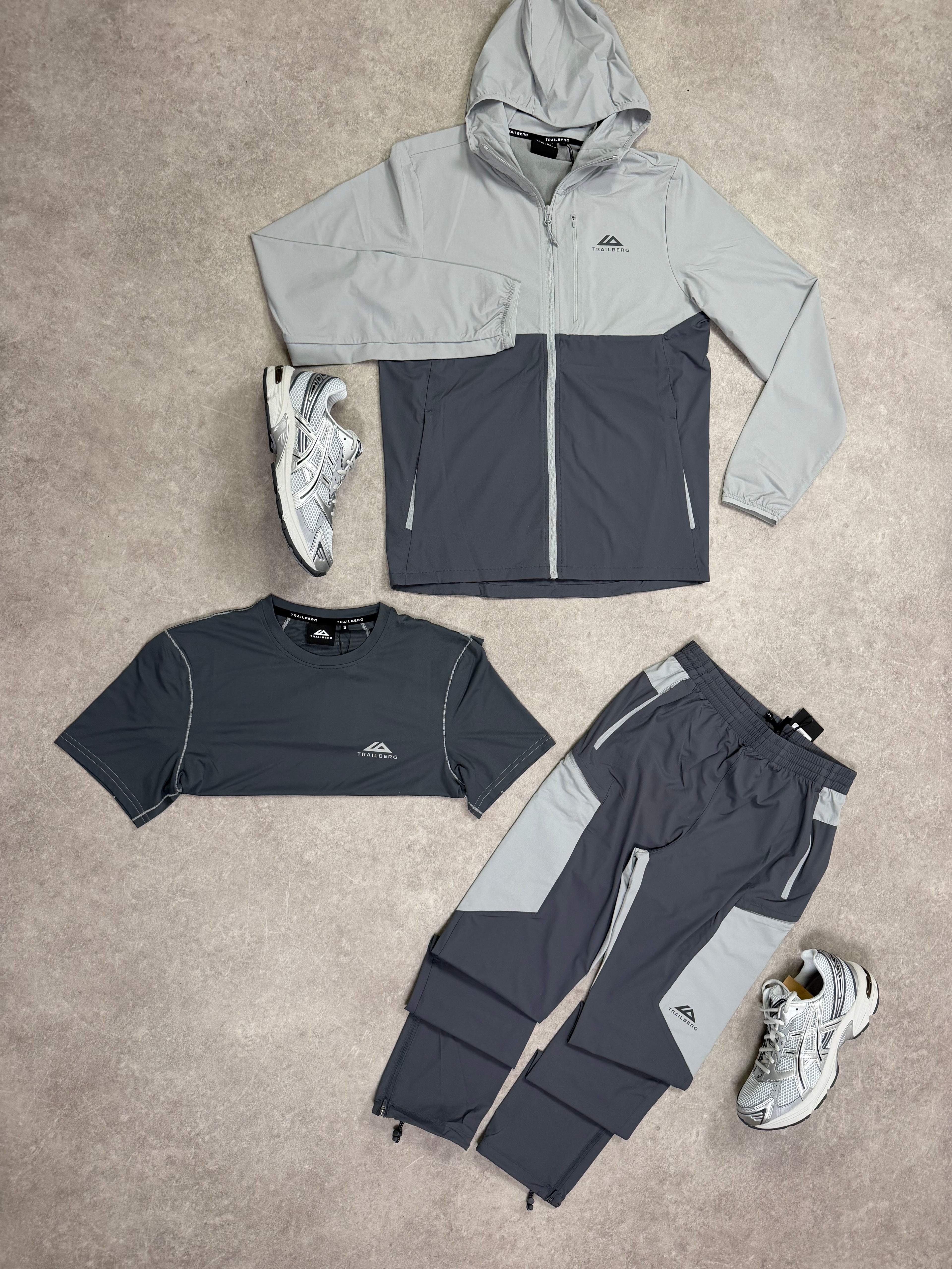 Trailberg Odyssey 3 Piece Tracksuit ‘Grey’