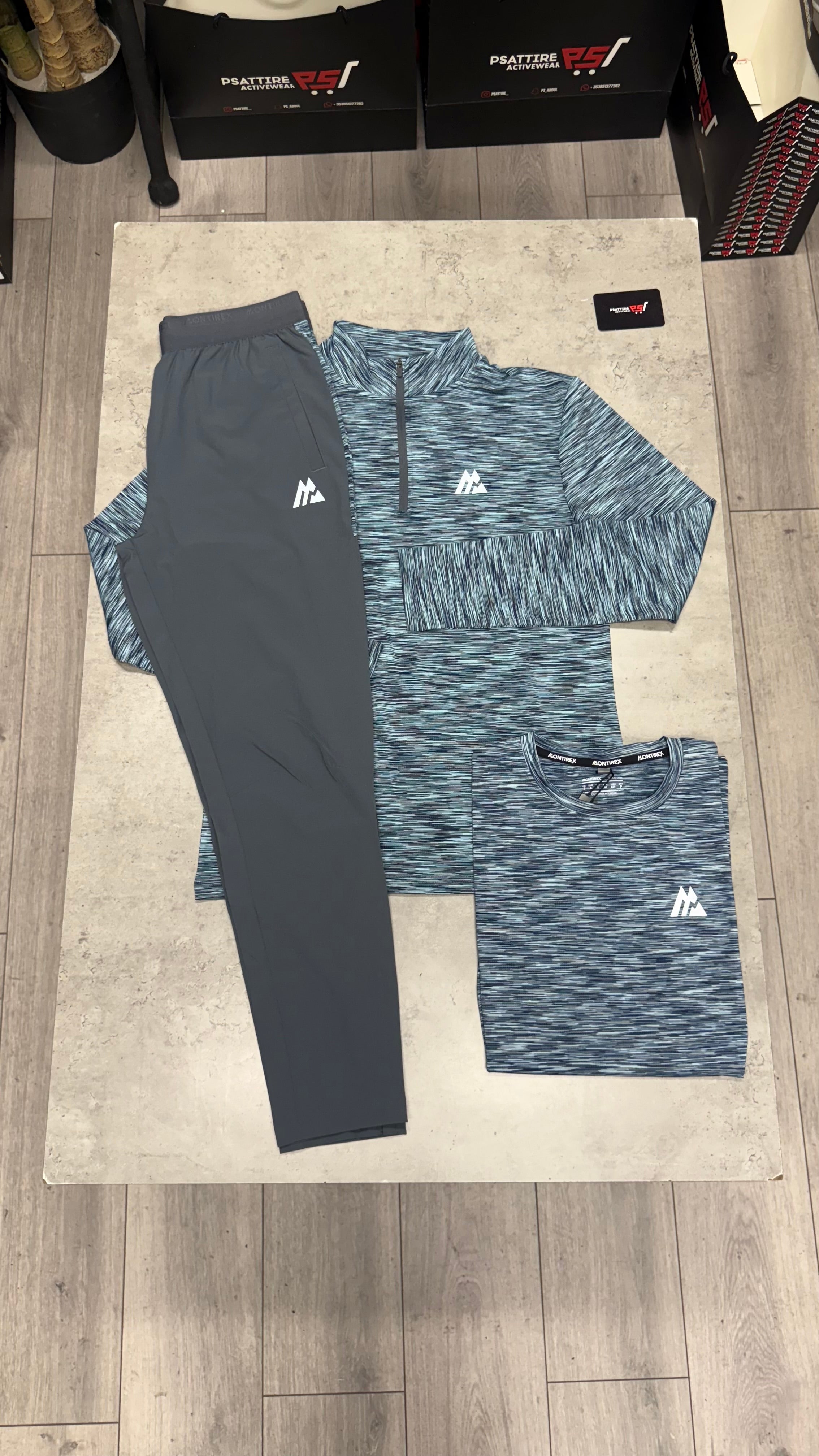 Montirex 1/4 Zip 3 Piece Tracksuit