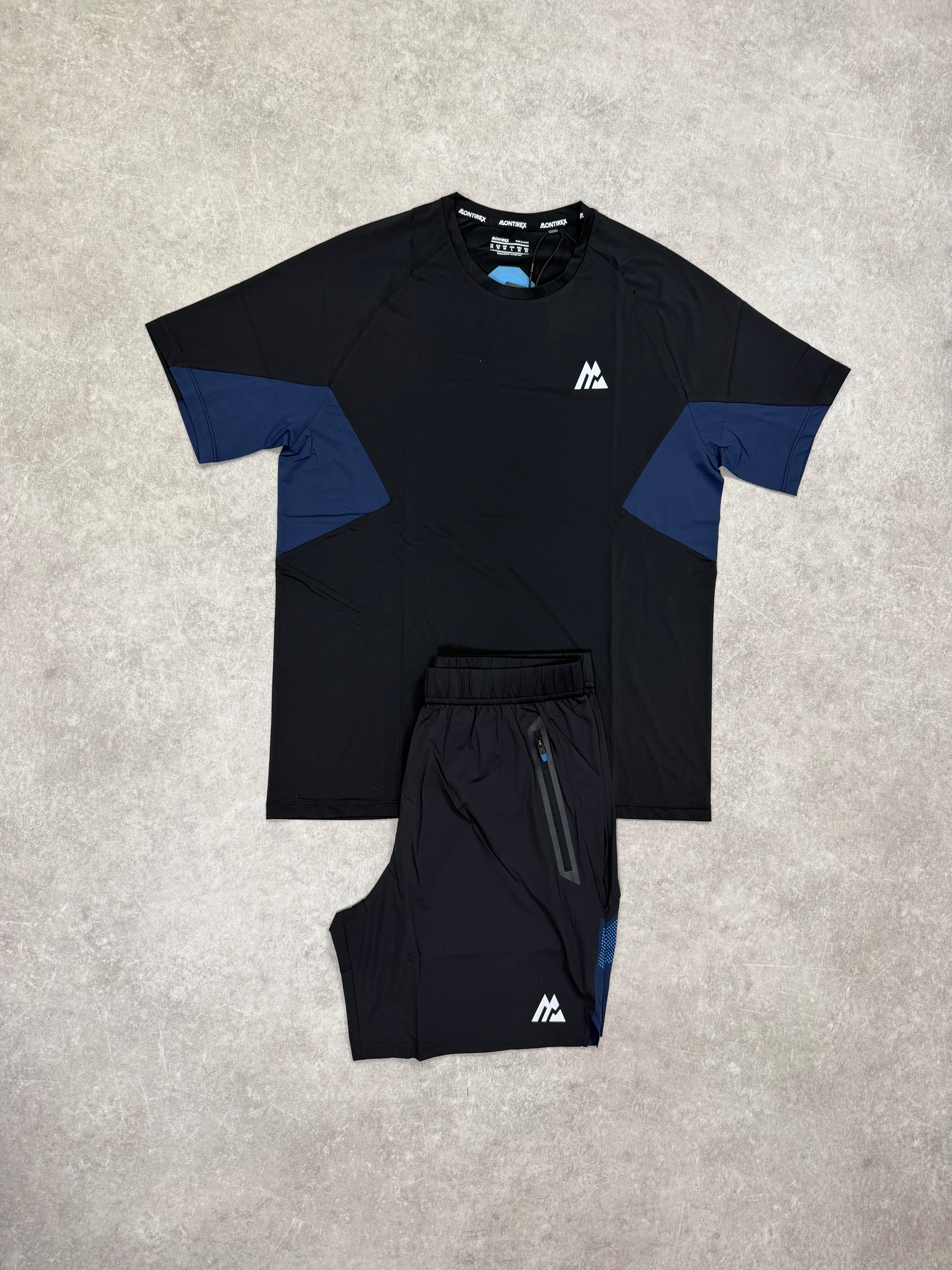 MONTIREX ENDURANCE TWINSET - BLACK/NAVY