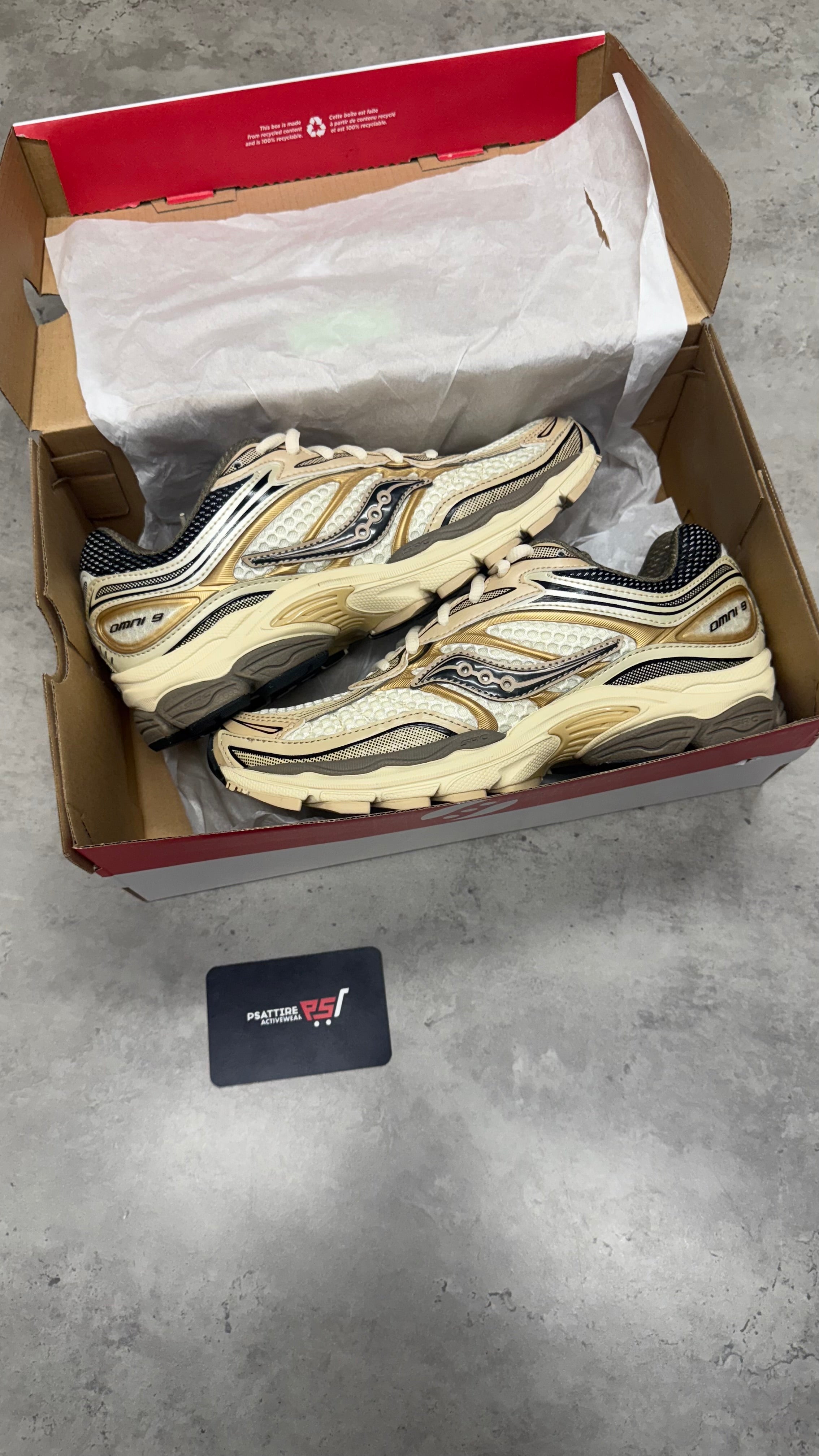 Saucony Progrid Omni 9 ‘Cream Brown’