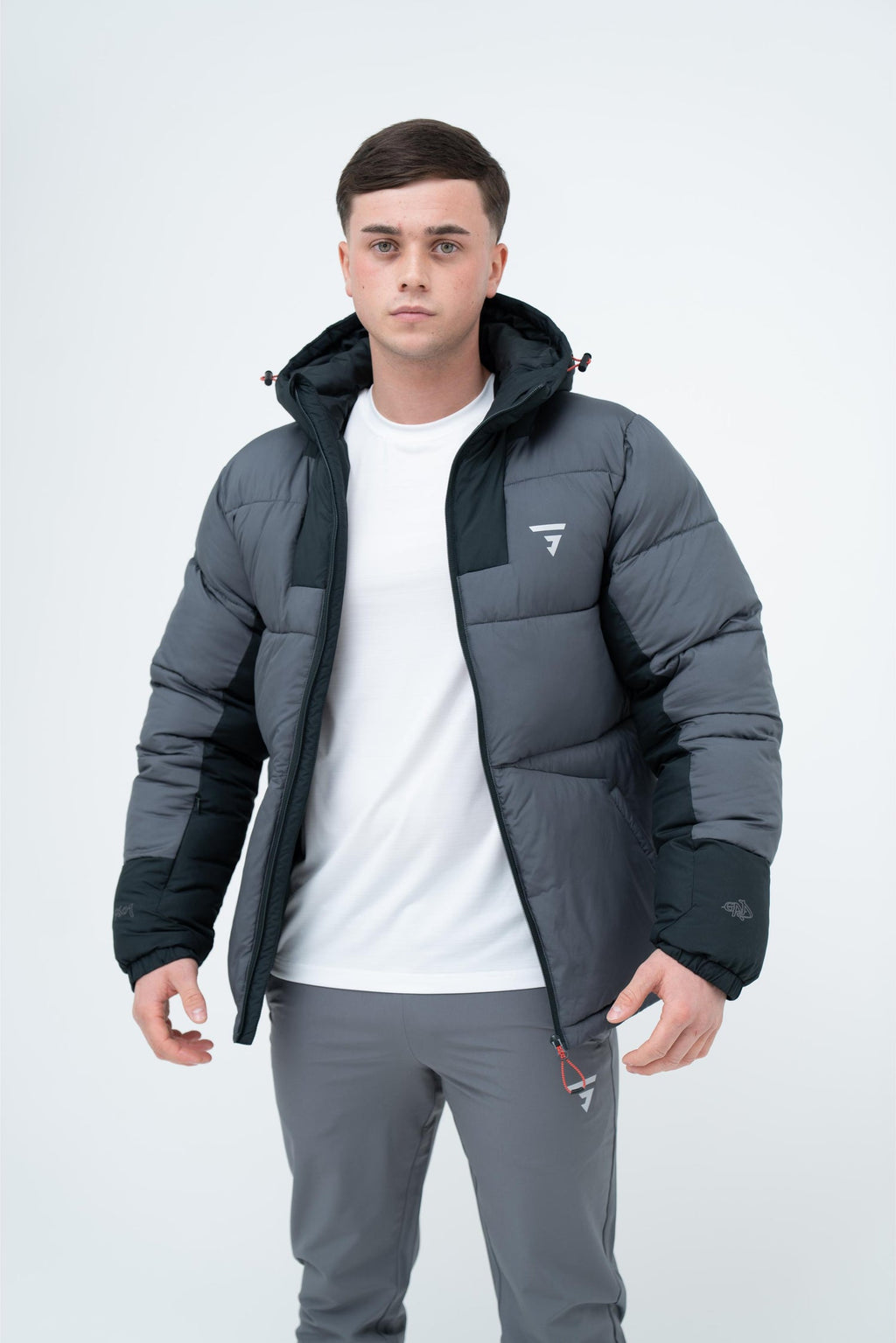 GRIID MERA PUFFER JACKET - GREY