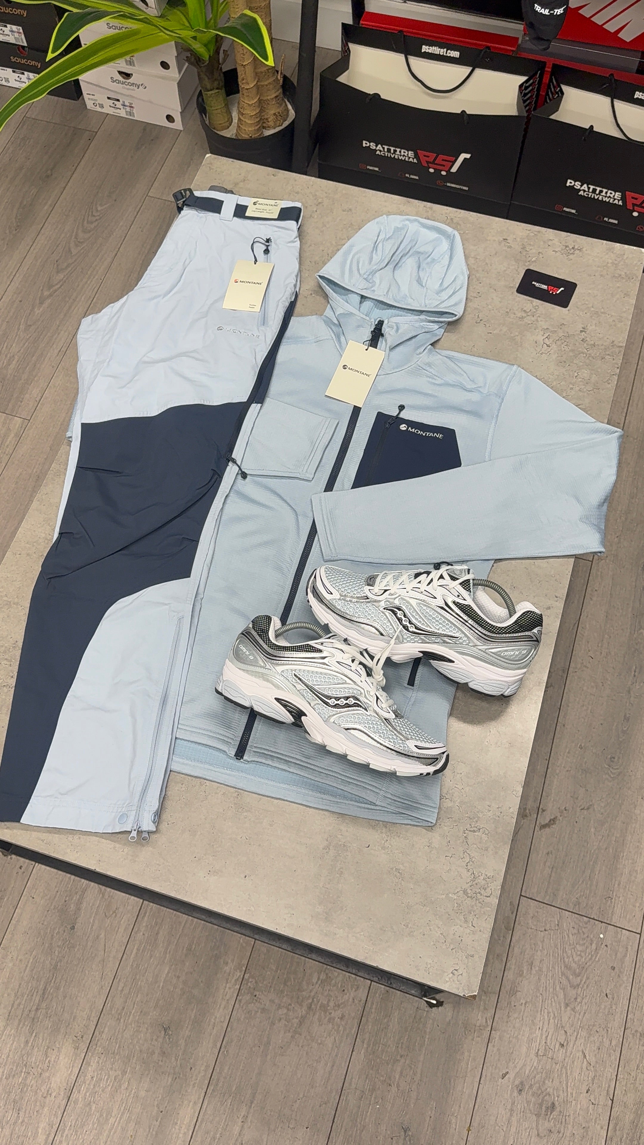 Montane Protium Tracksuit ‘Frost Blue’