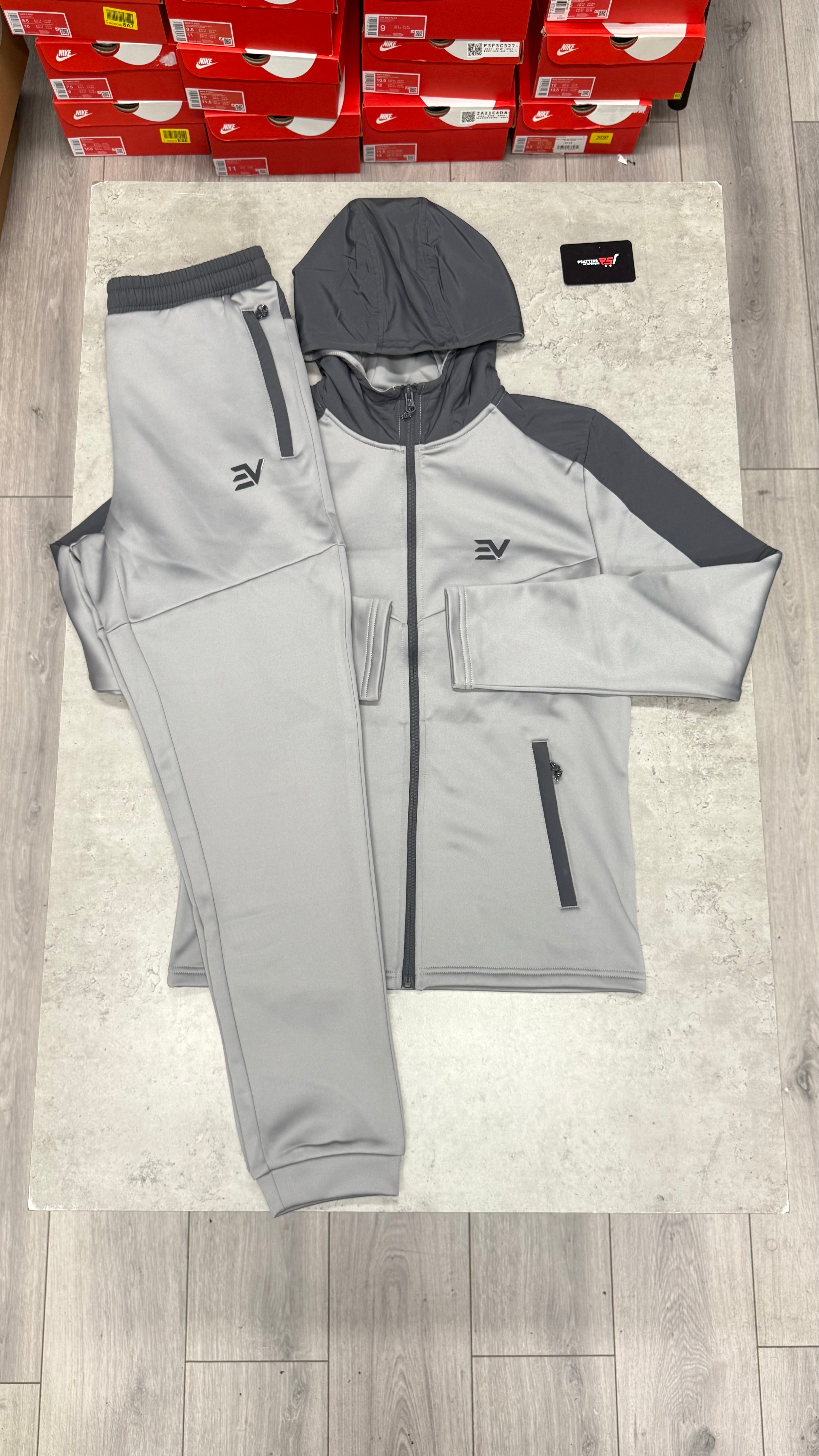 Envi Fleece Tracksuit ‘Light Grey’
