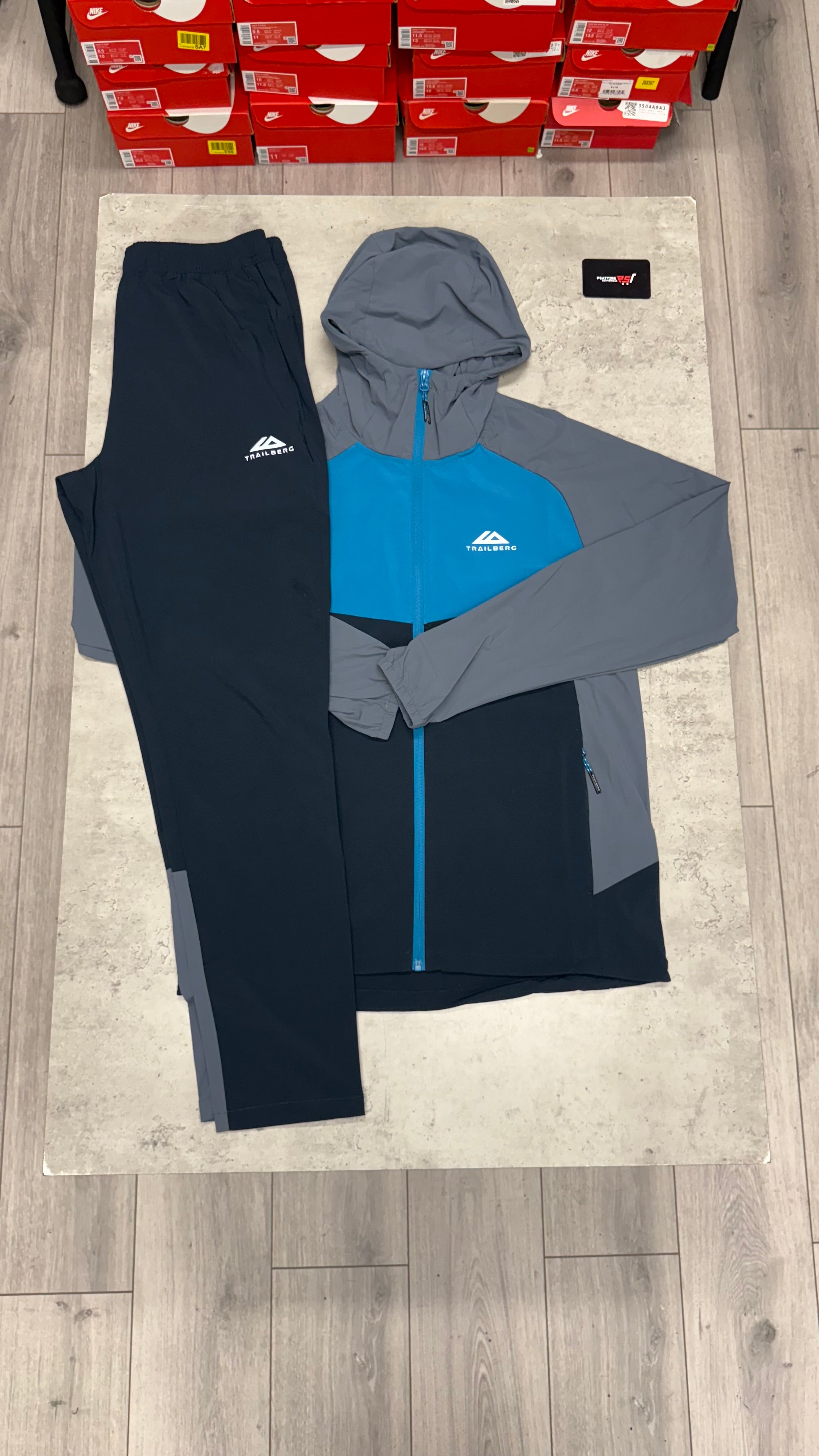 Trailberg Focus Tracksuit ‘Navy Grey’