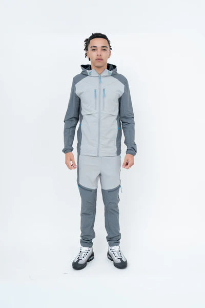GRIID EDGE TRACKSUIT - DARK/LIGHT GREY