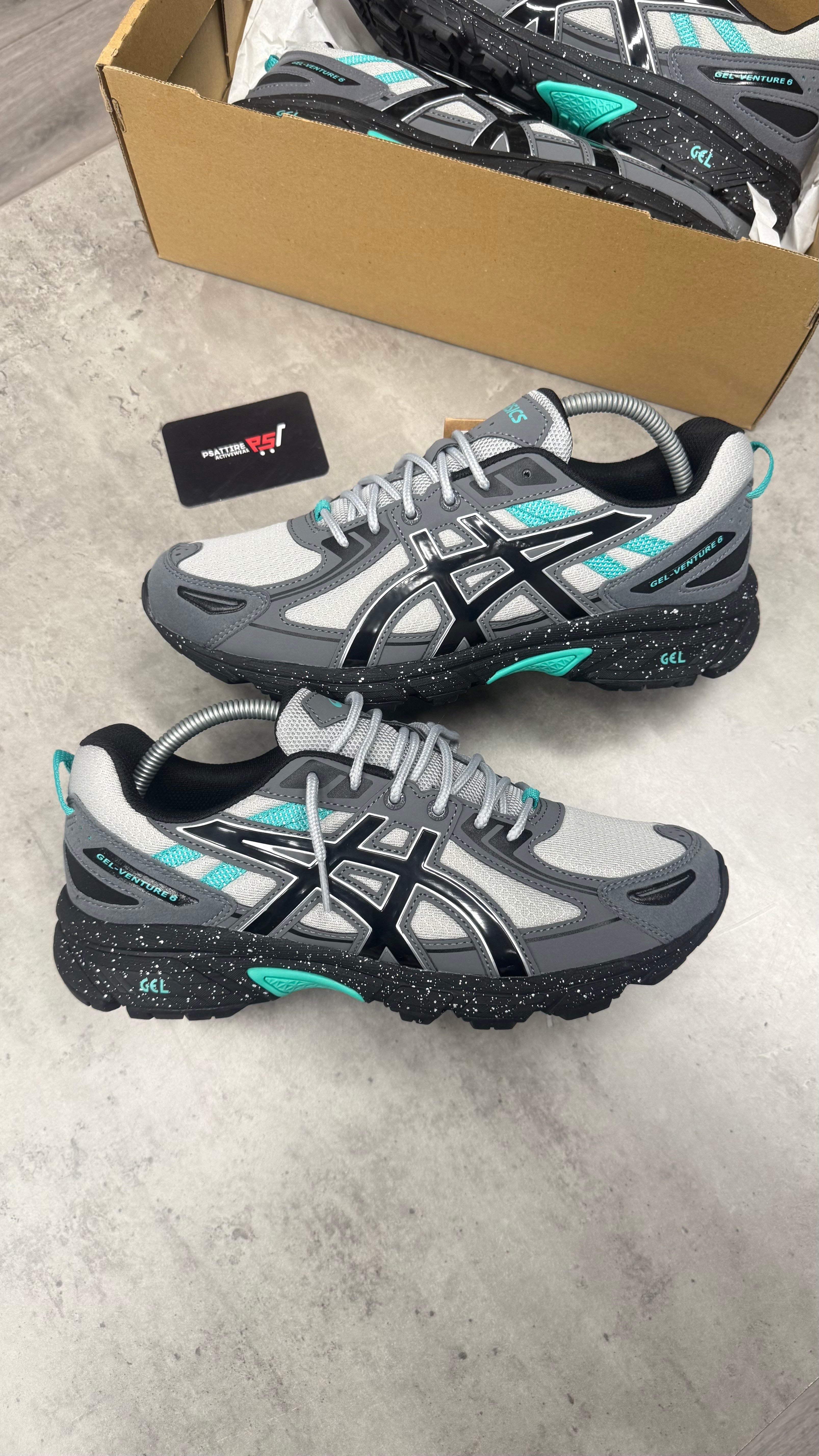 Asics Gel Venture 6 ‘Mid Grey / Aqua’