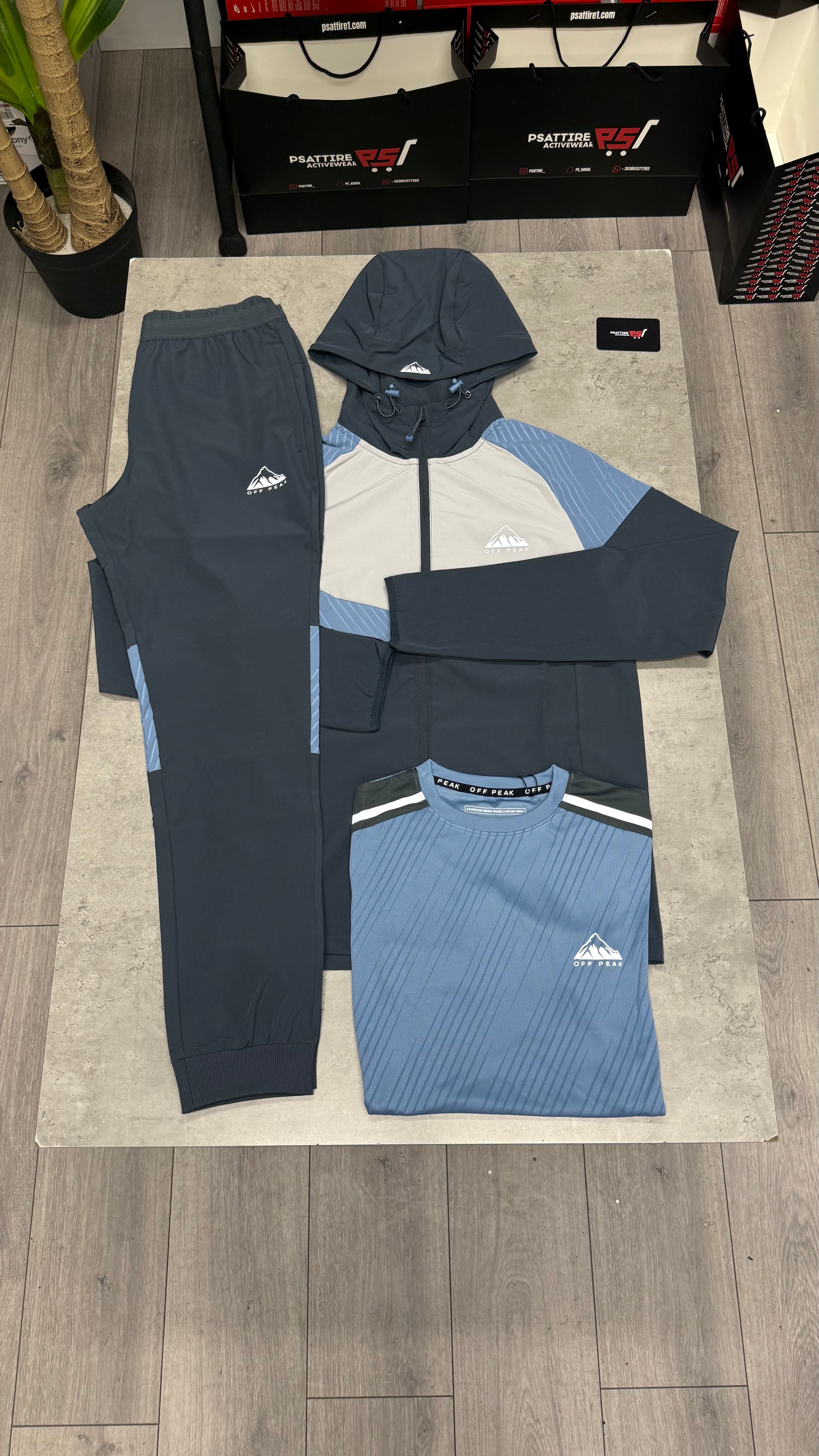 OffPeak ‘Stealth’ 3 Piece ‘Frostline Steel’