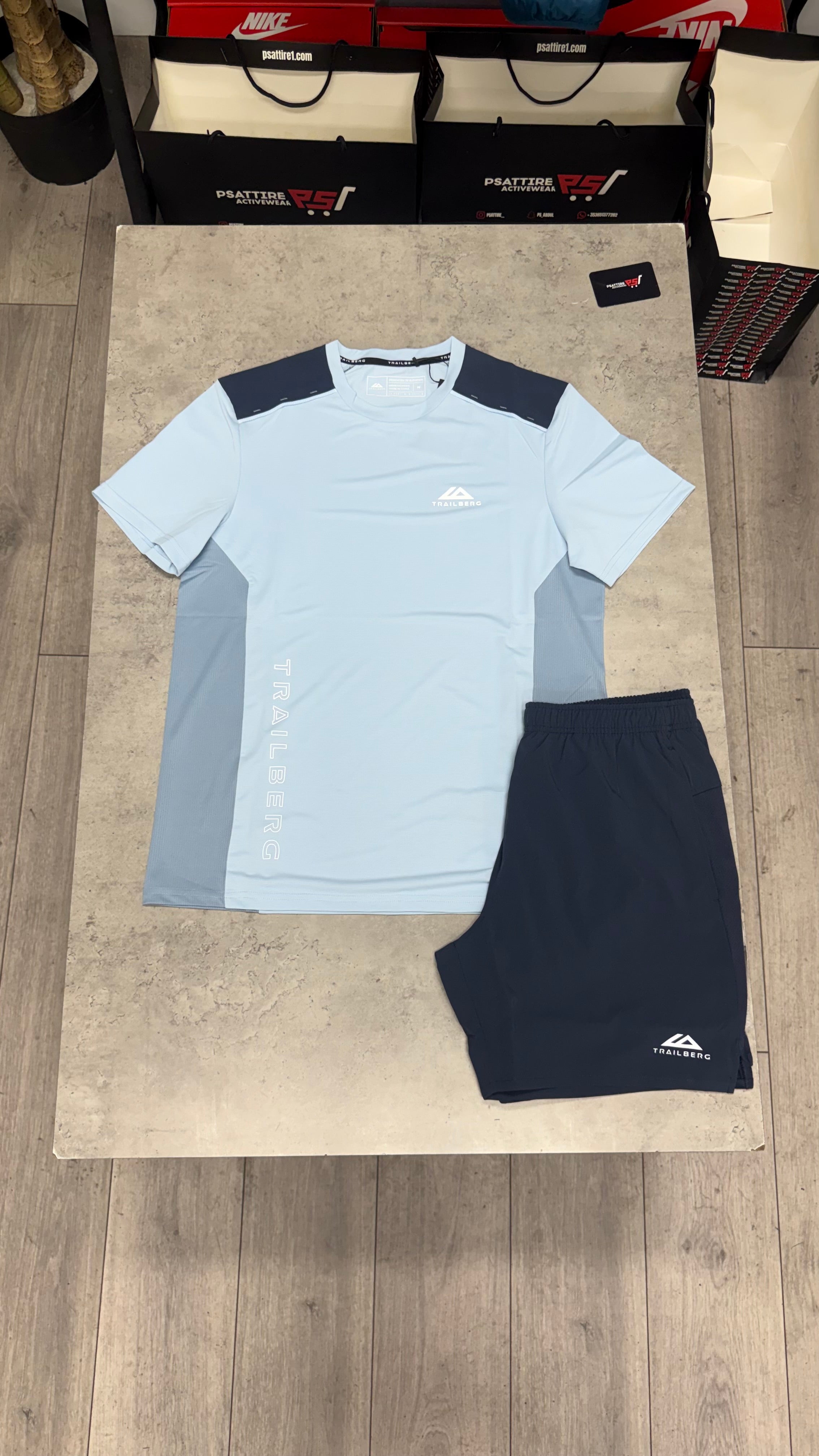 Trailberg Triathlon Twinset ‘Frost Blue’