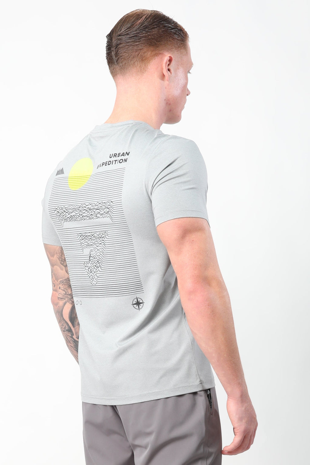 GRIID EXPLORE TEE - GREY