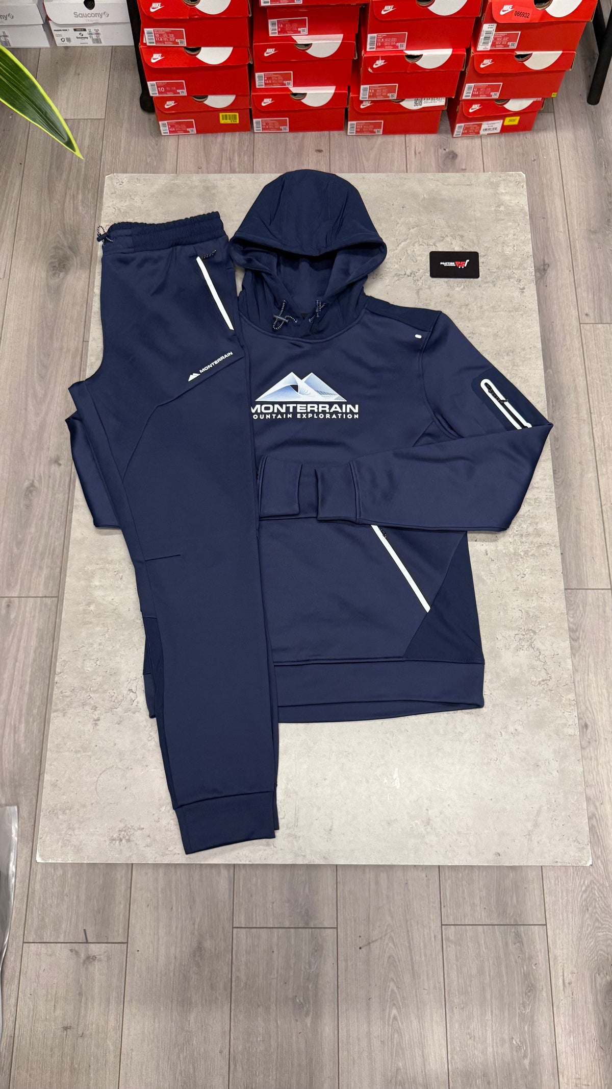 Monterrain Speed 2.0 Fleece Tracksuit ‘Navy’