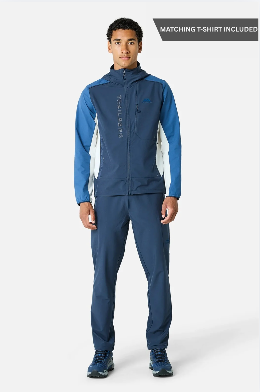 TRAILBERG TRIATHLON ULTRA TRISET (TEE INCLUDED)  - NAVY/BLUE