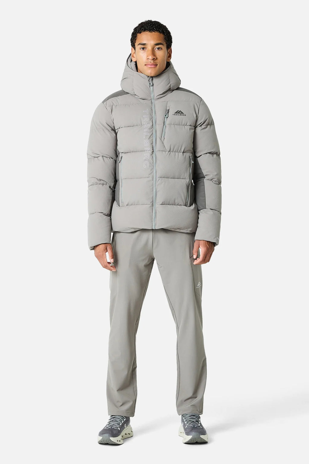 TRAILBERG TRIATHLON ULTRA PUFFER JACKET - MOCHA/MINERAL