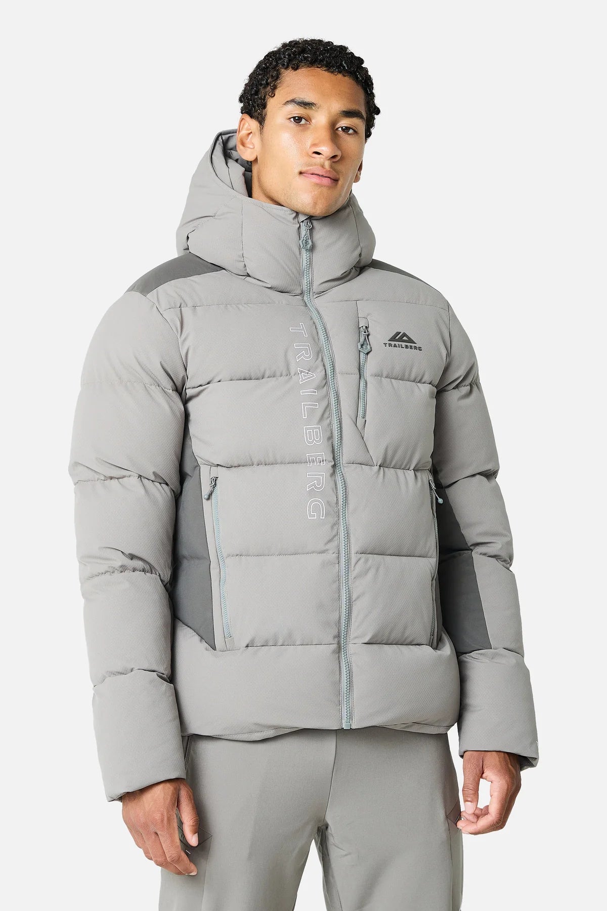 TRAILBERG TRIATHLON ULTRA PUFFER JACKET - MOCHA/MINERAL