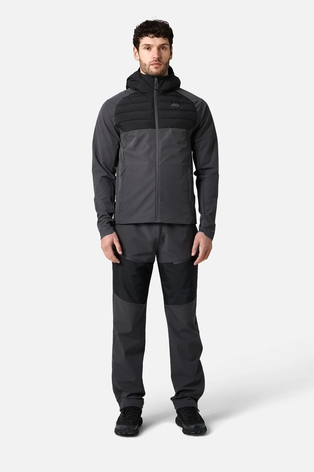TRAILBERG RHINE 2.0 TRACKSUIT - DARK GREY/BLACK
