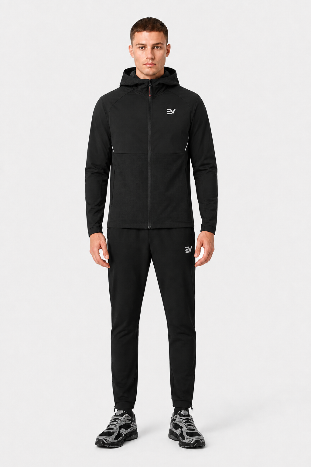 ENVI SPORT PERFORMANCE TRACKSUIT - BLACK
